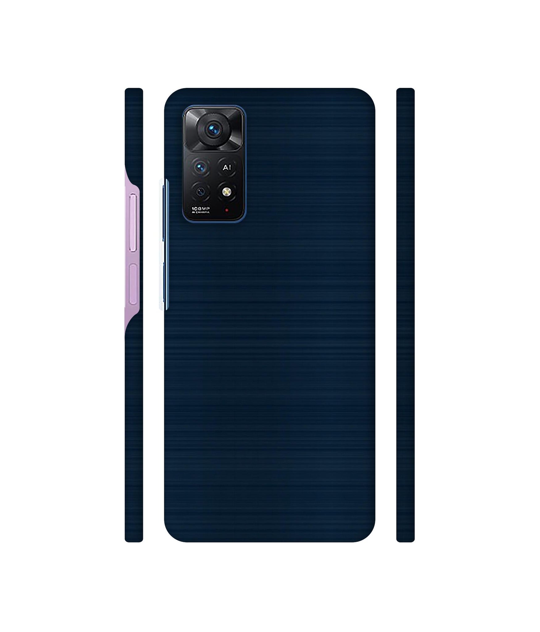 Blue Line Designer Hard Back Cover for Mi Redmi Note 11 Pro Plus 5G