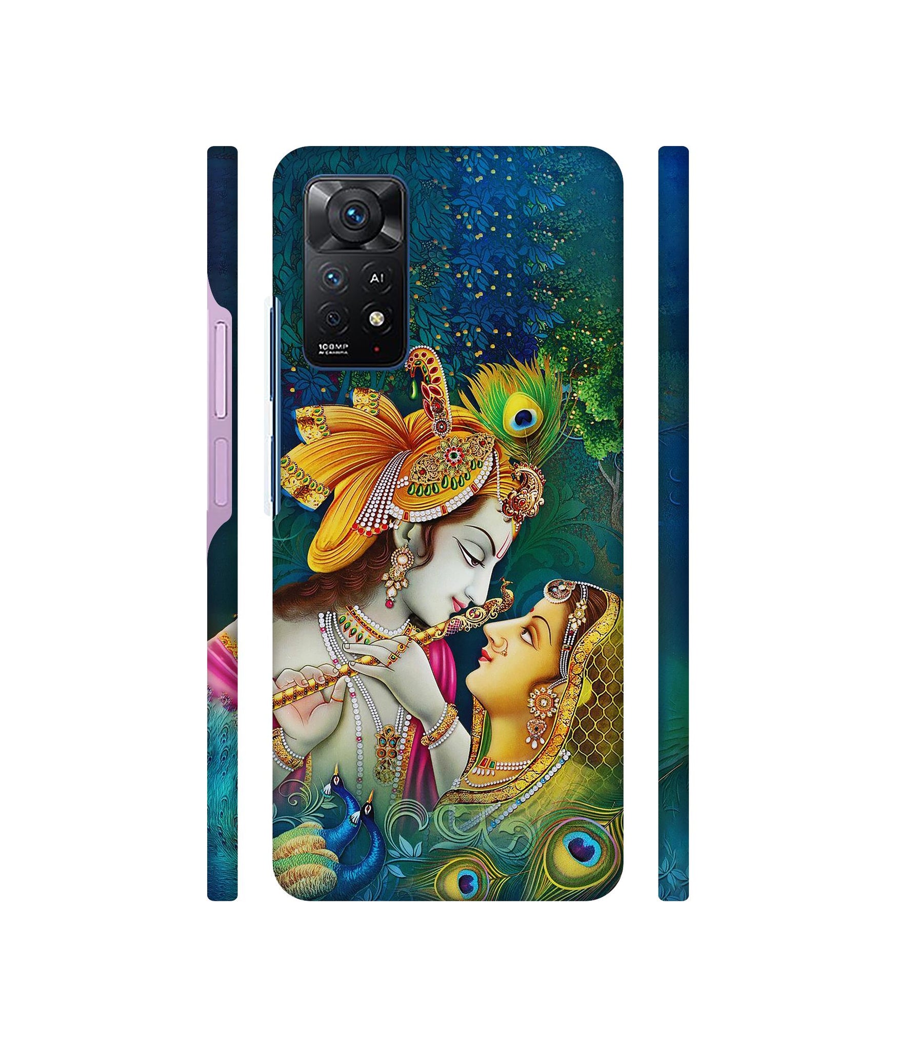 Radha Kishan Love Designer Hard Back Cover for Mi Redmi Note 11 Pro Plus 5G