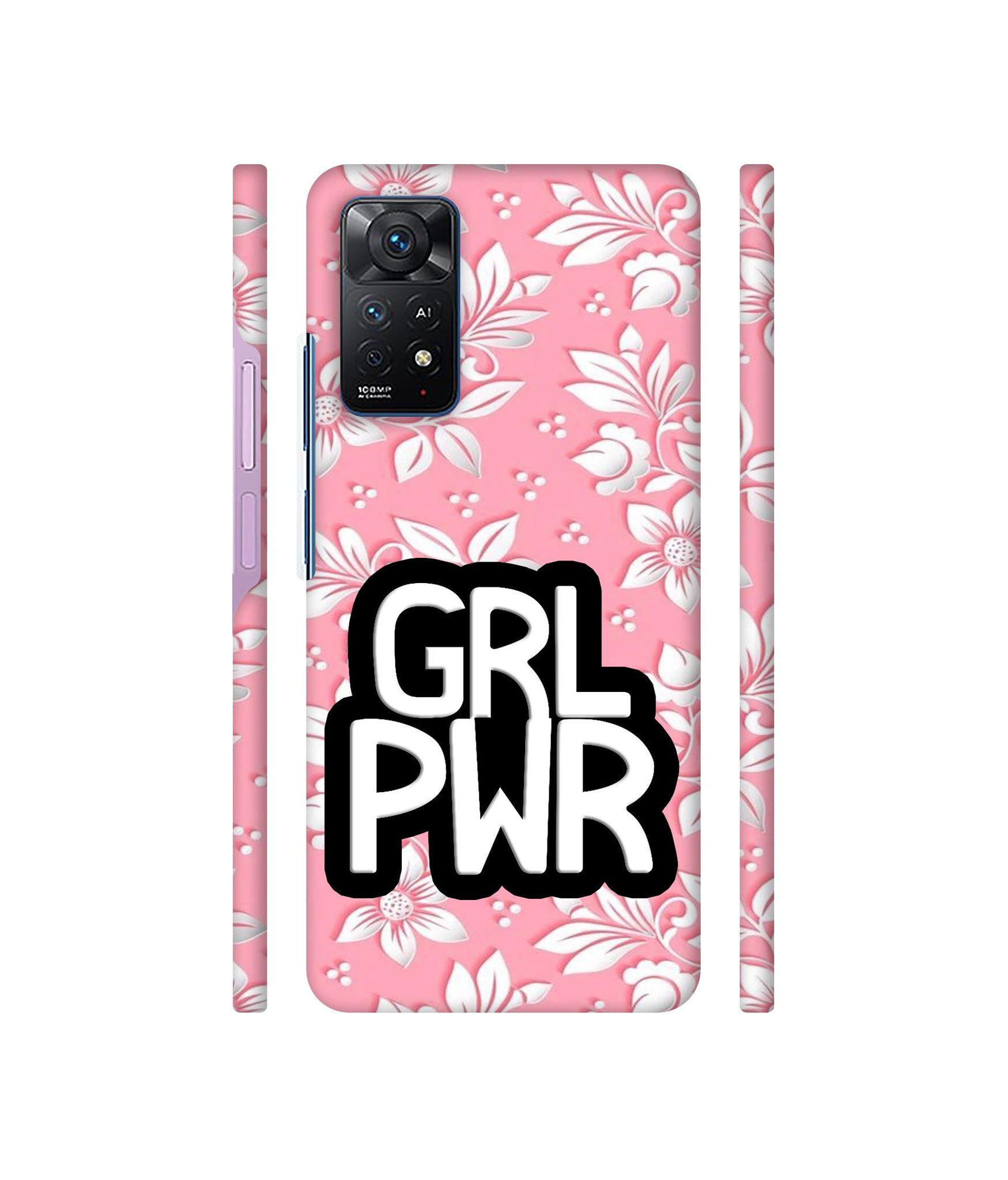 Girl Power Art Designer Hard Back Cover for Mi Redmi Note 11 Pro Plus 5G