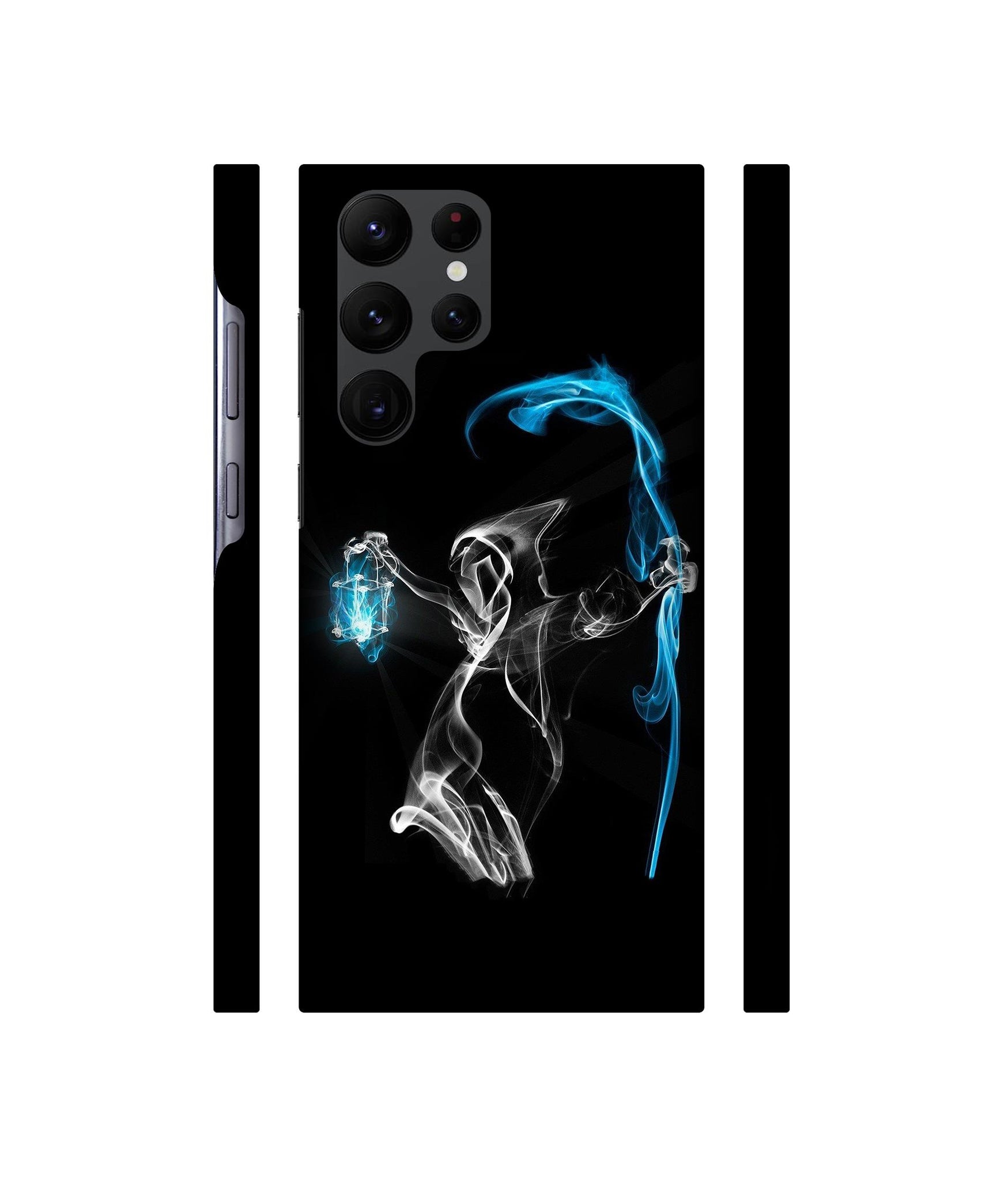 3D Skull Designer Hard Back Cover for Samsung Galaxy S22 Ultra 5G