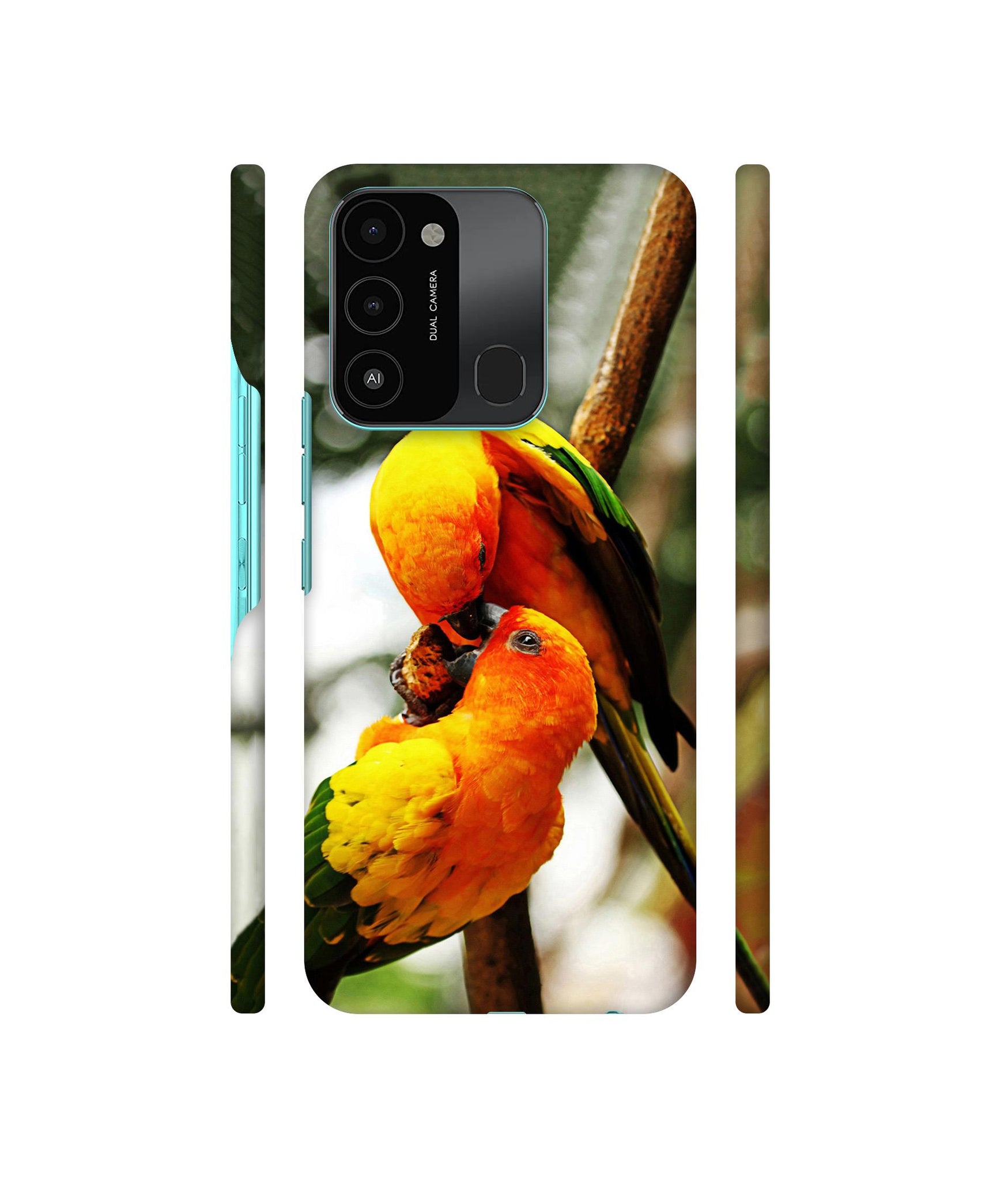 Love Bards Designer Hard Back Cover for Tecno Spark 8C