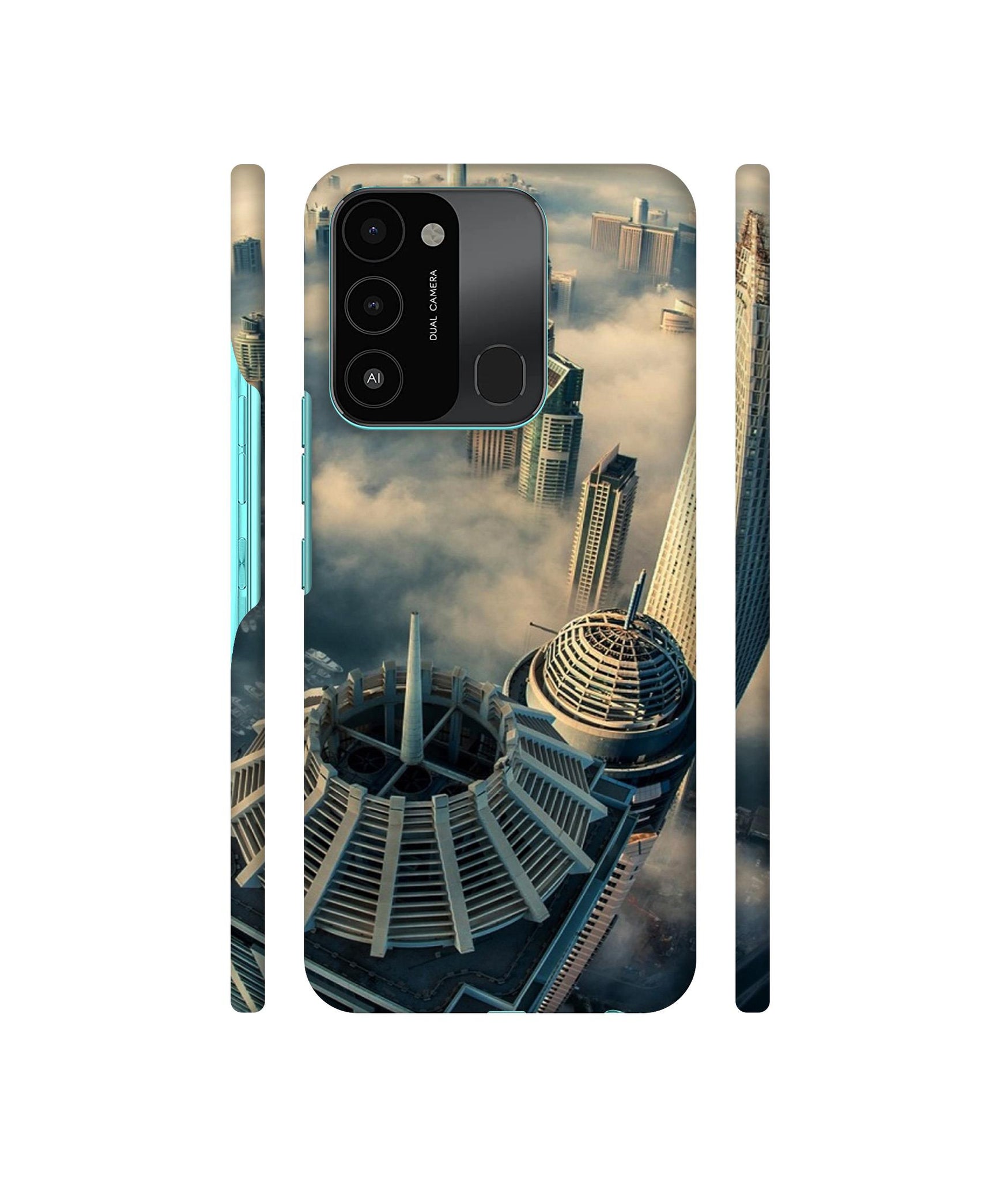 City Scapes Designer Hard Back Cover for Tecno Spark 8C