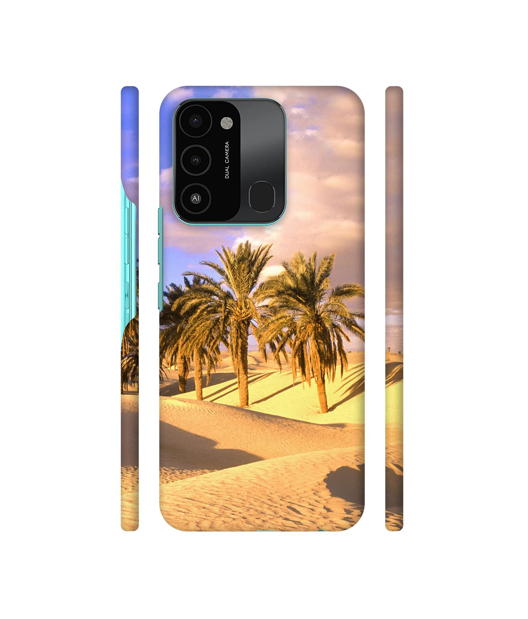 Cat Heart Tail Designer Hard Back Cover for Tecno Spark 8C
