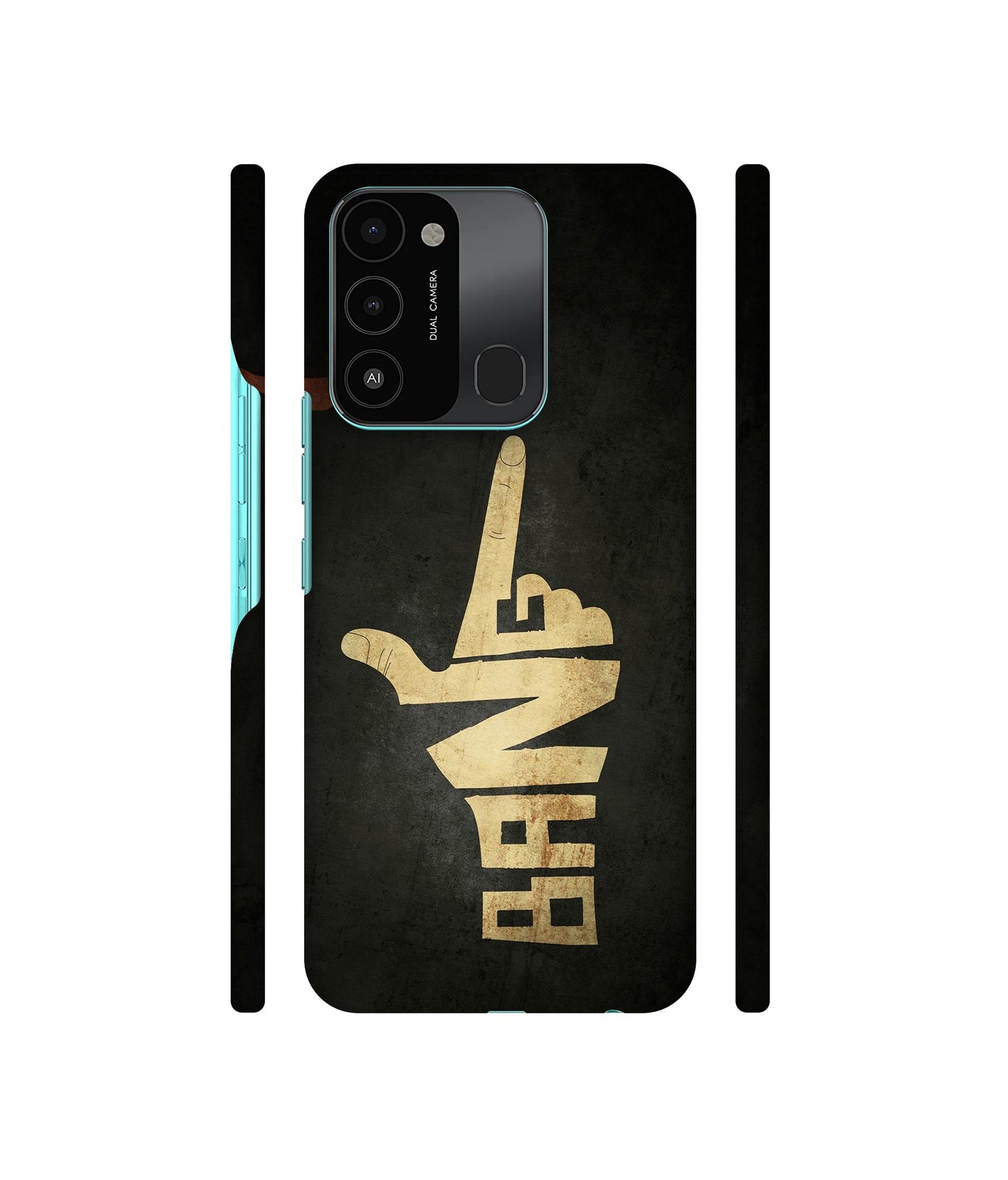 Pointing Designer Hard Back Cover for Tecno Spark 8C