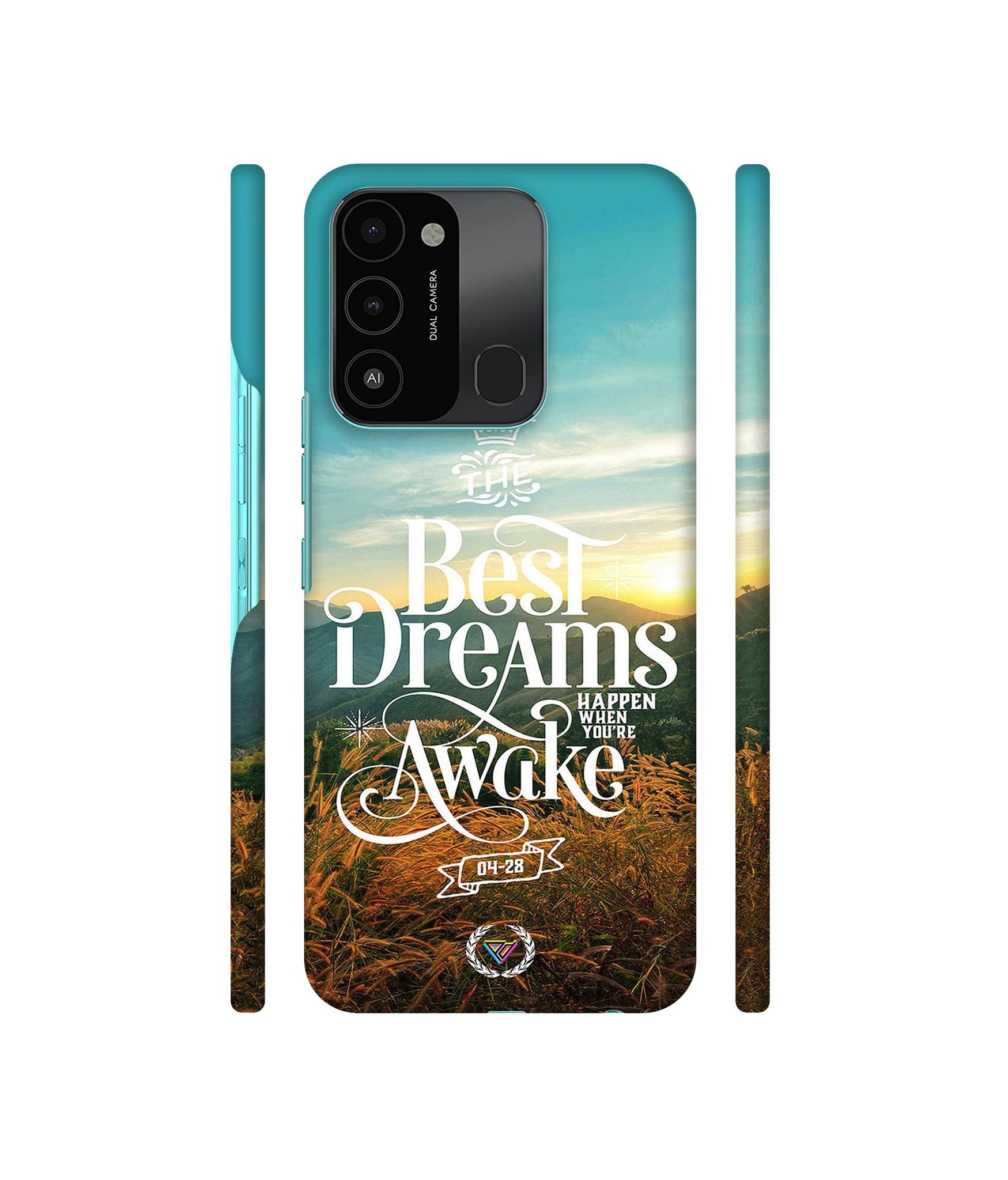 Dreams Designer Hard Back Cover for Tecno Spark 8C