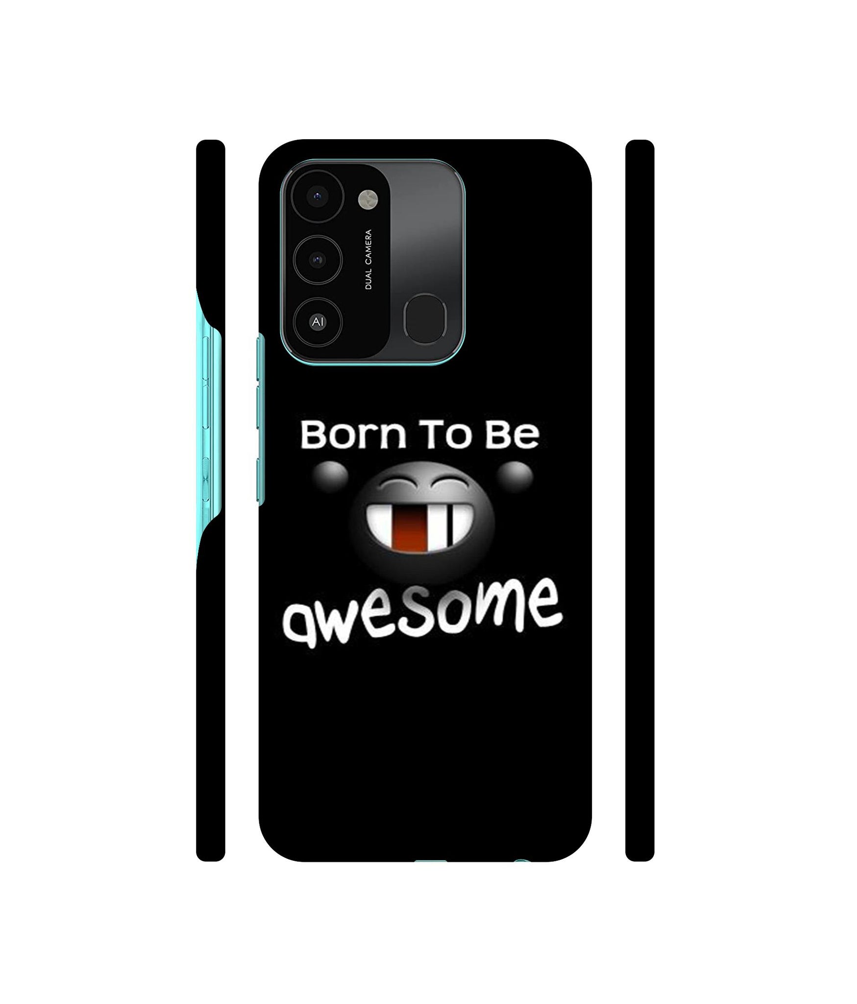 Awesome Quotes Designer Hard Back Cover for Tecno Spark 8C
