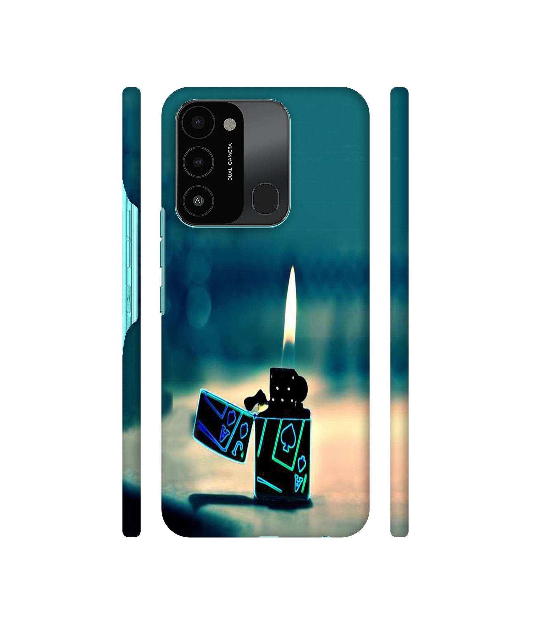 Cigrate Lighter Designer Hard Back Cover for Tecno Spark 8C