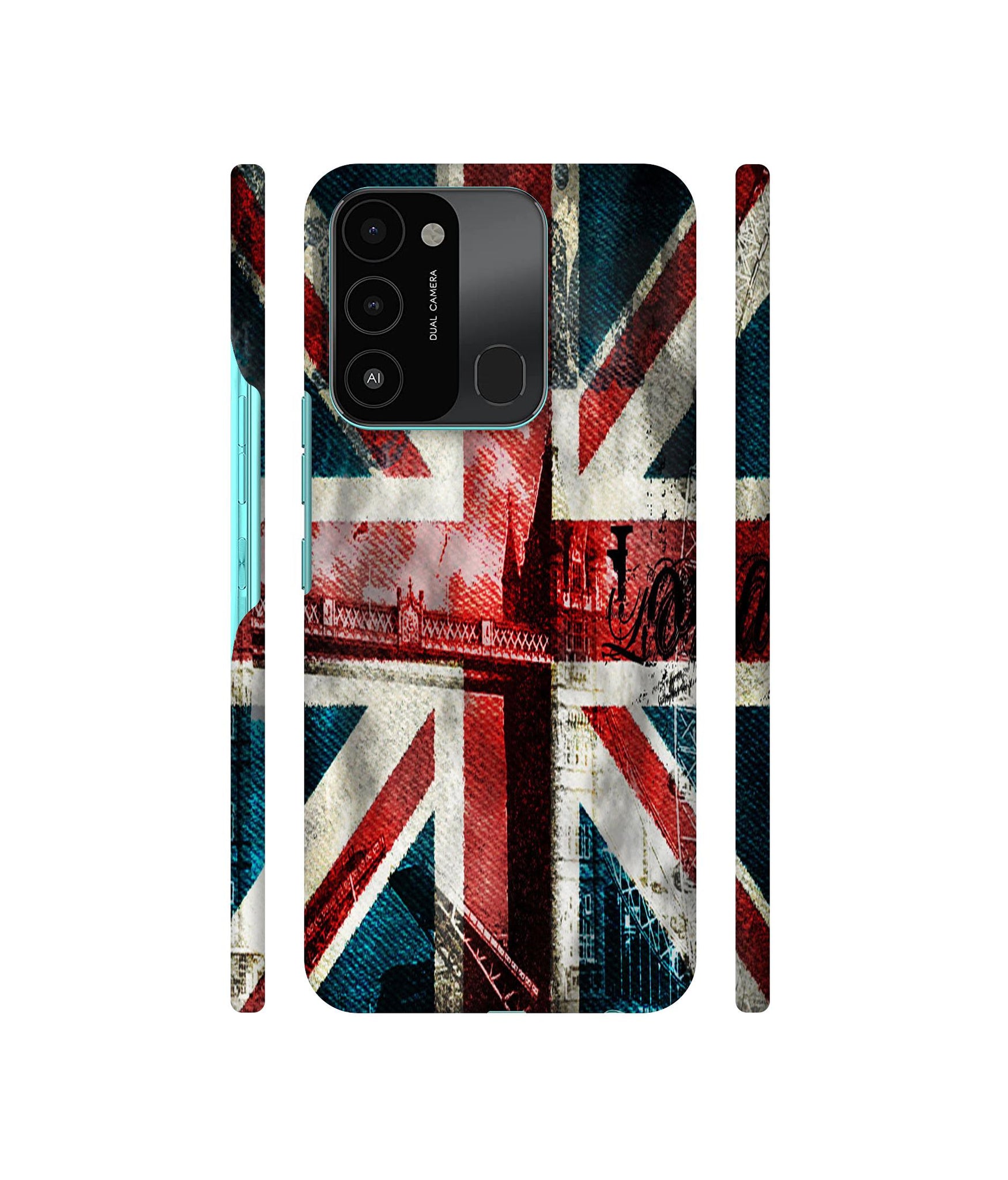 Music Men Designer Hard Back Cover for Tecno Spark 8C