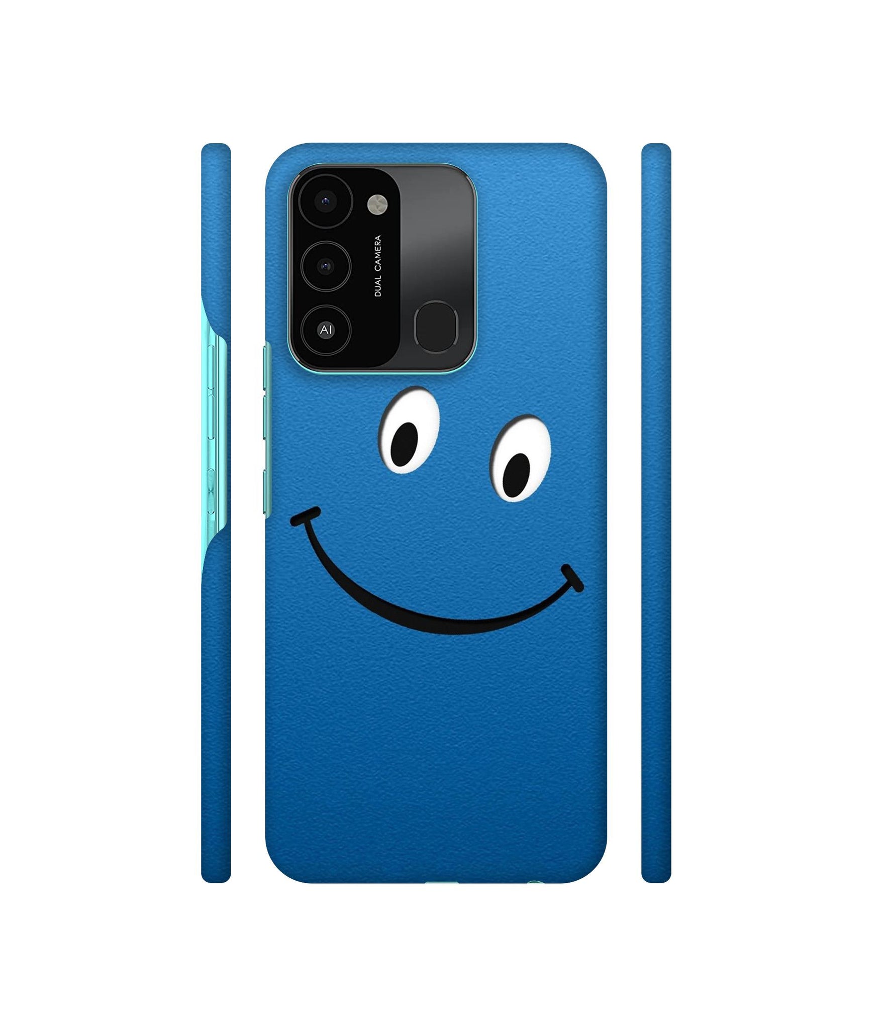 Happy Designer Hard Back Cover for Tecno Spark 8C