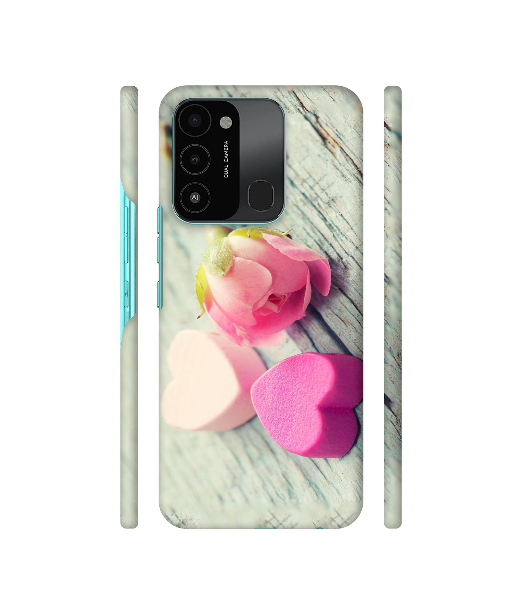Tenderness Designer Hard Back Cover for Tecno Spark 8C