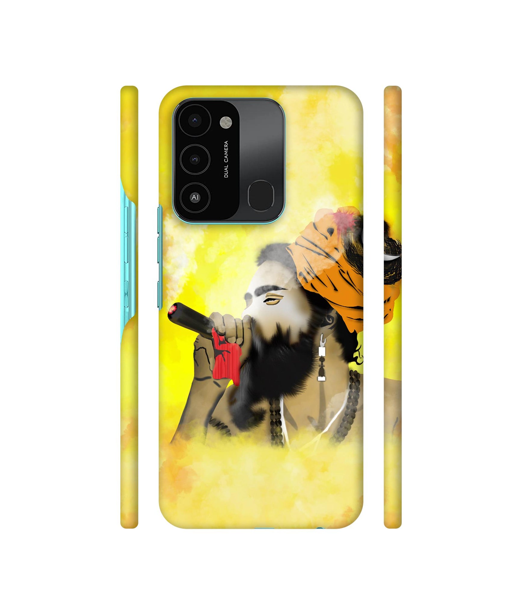Aghori Bhole Designer Hard Back Cover for Tecno Spark 8C