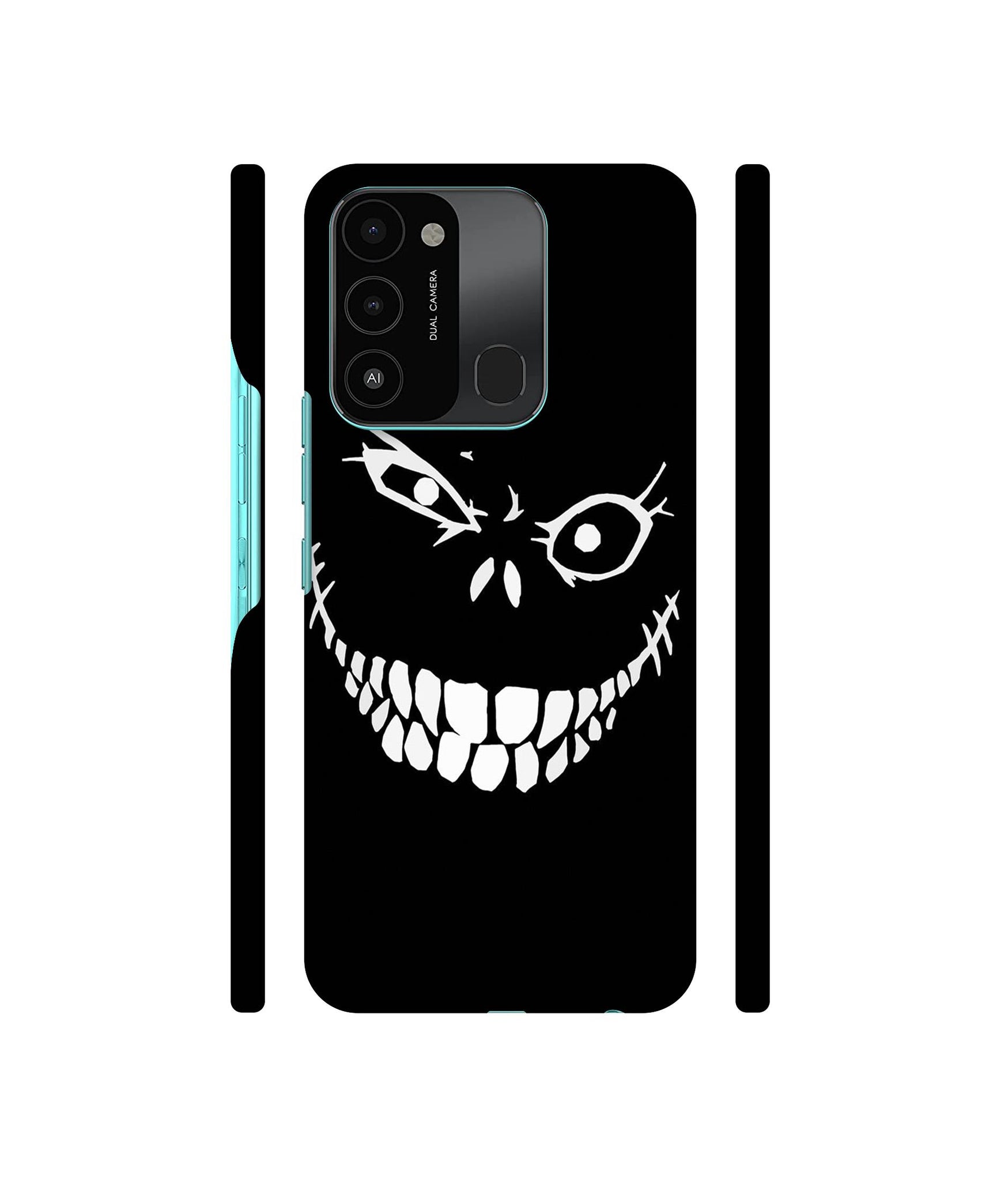 Face of Fear Designer Hard Back Cover for Tecno Spark 8C
