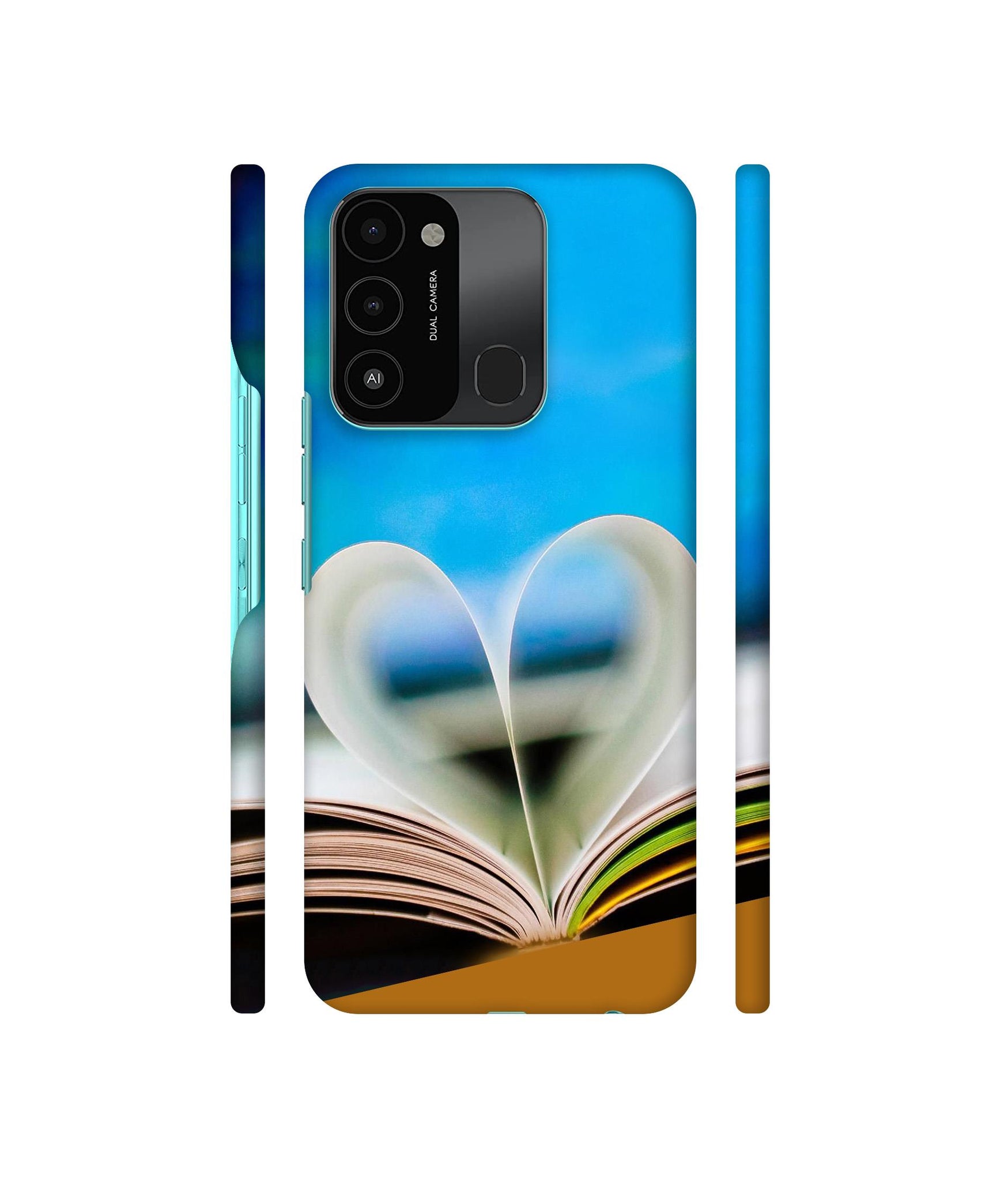 Love Book Designer Hard Back Cover for Tecno Spark 8C