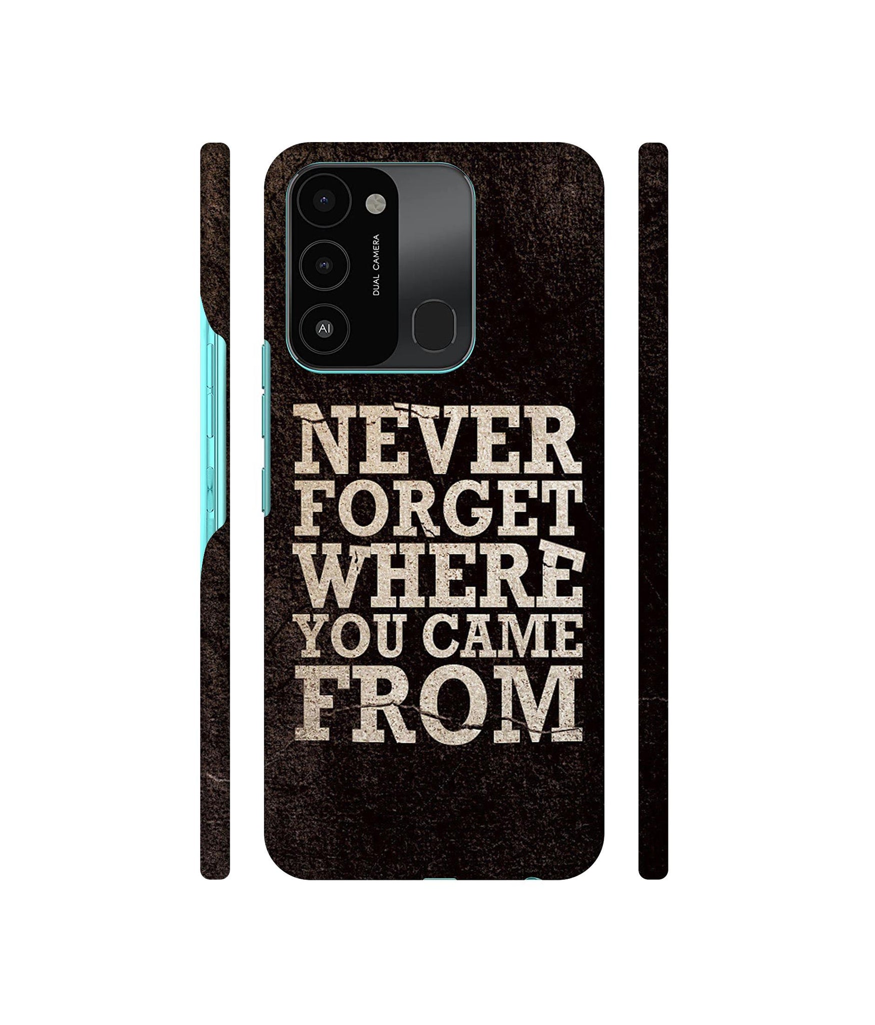 Thought Designer Hard Back Cover for Tecno Spark 8C
