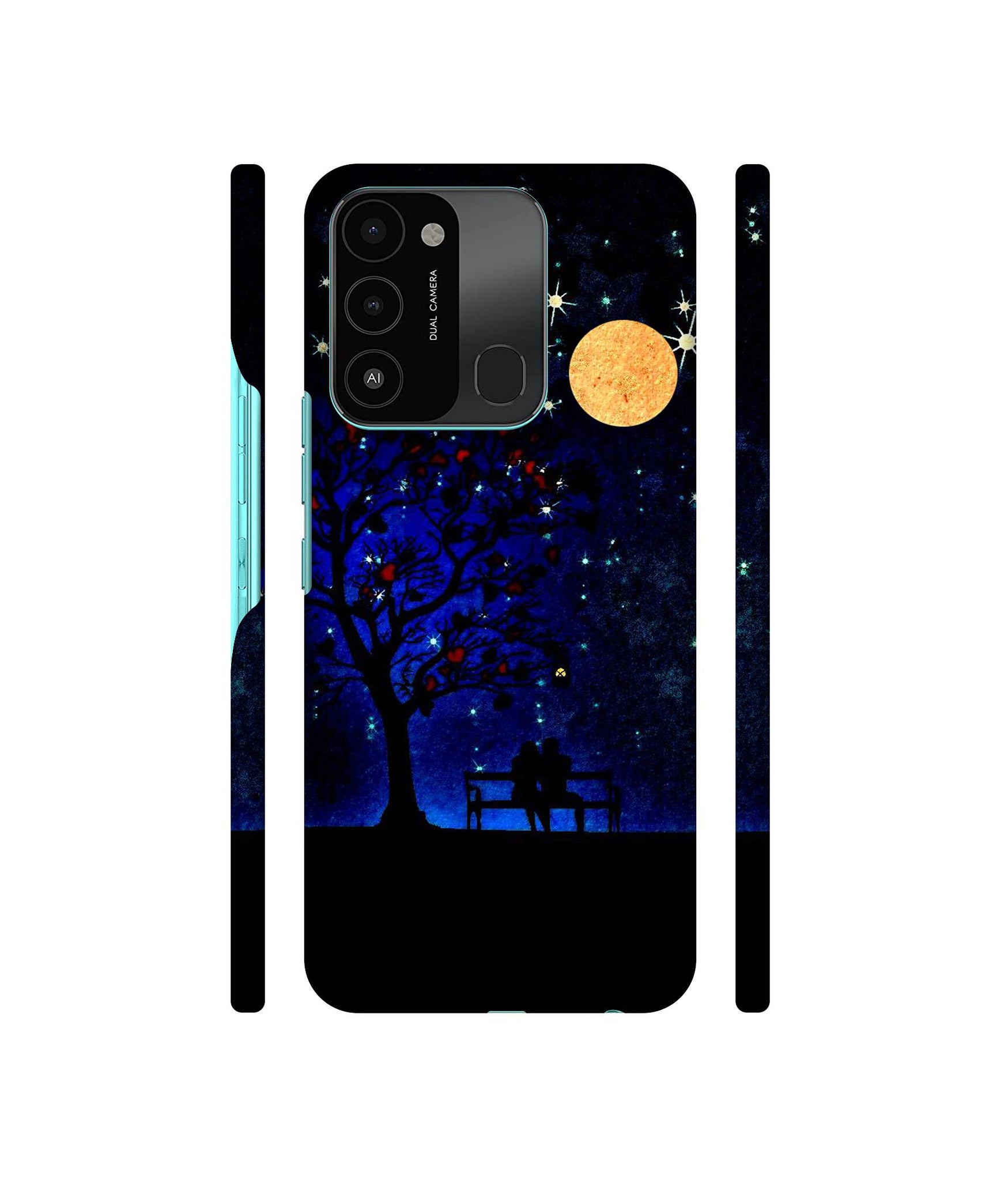 Blue Sky Designer Hard Back Cover for Tecno Spark 8C