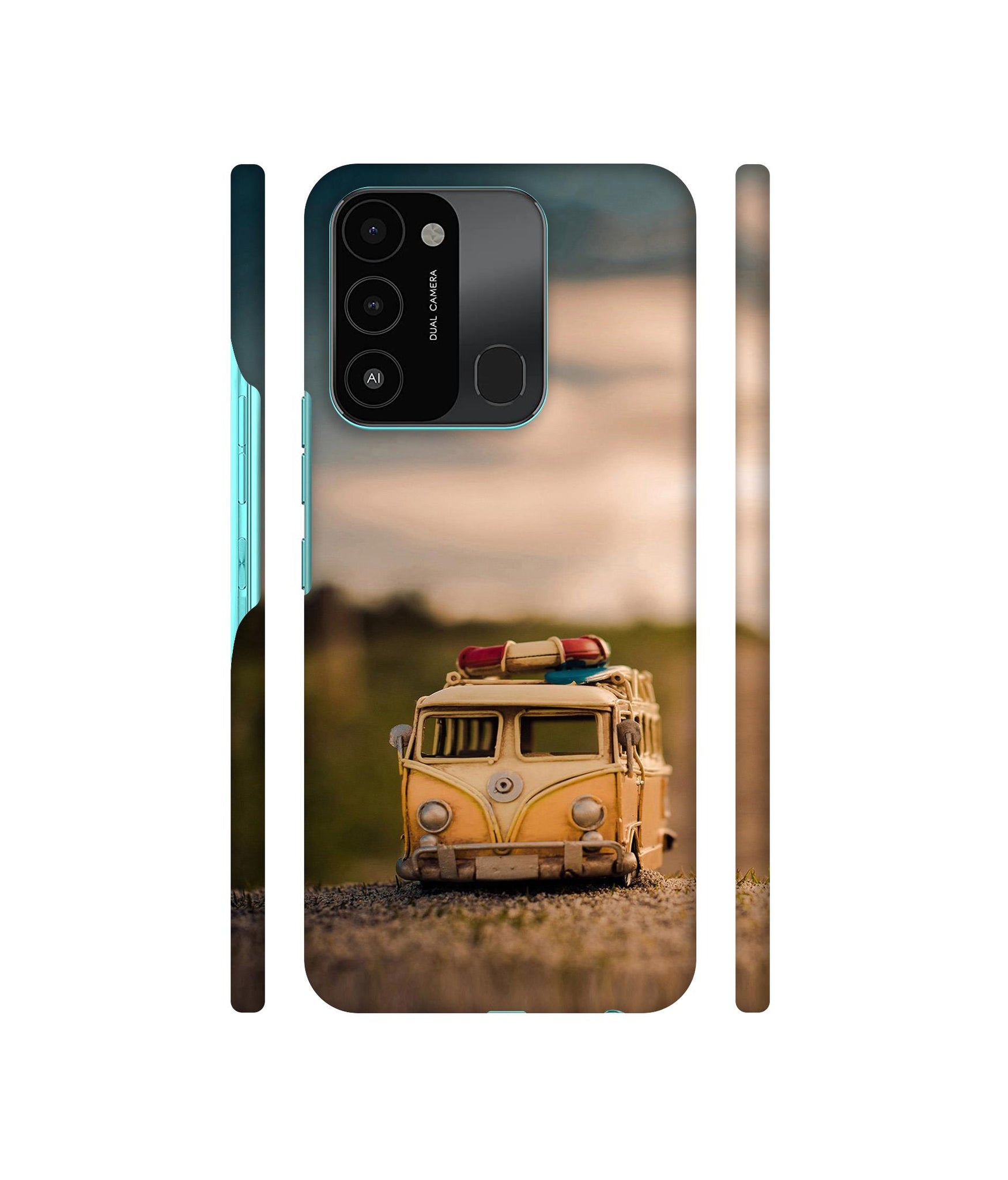 Toy Car Designer Hard Back Cover for Tecno Spark 8C