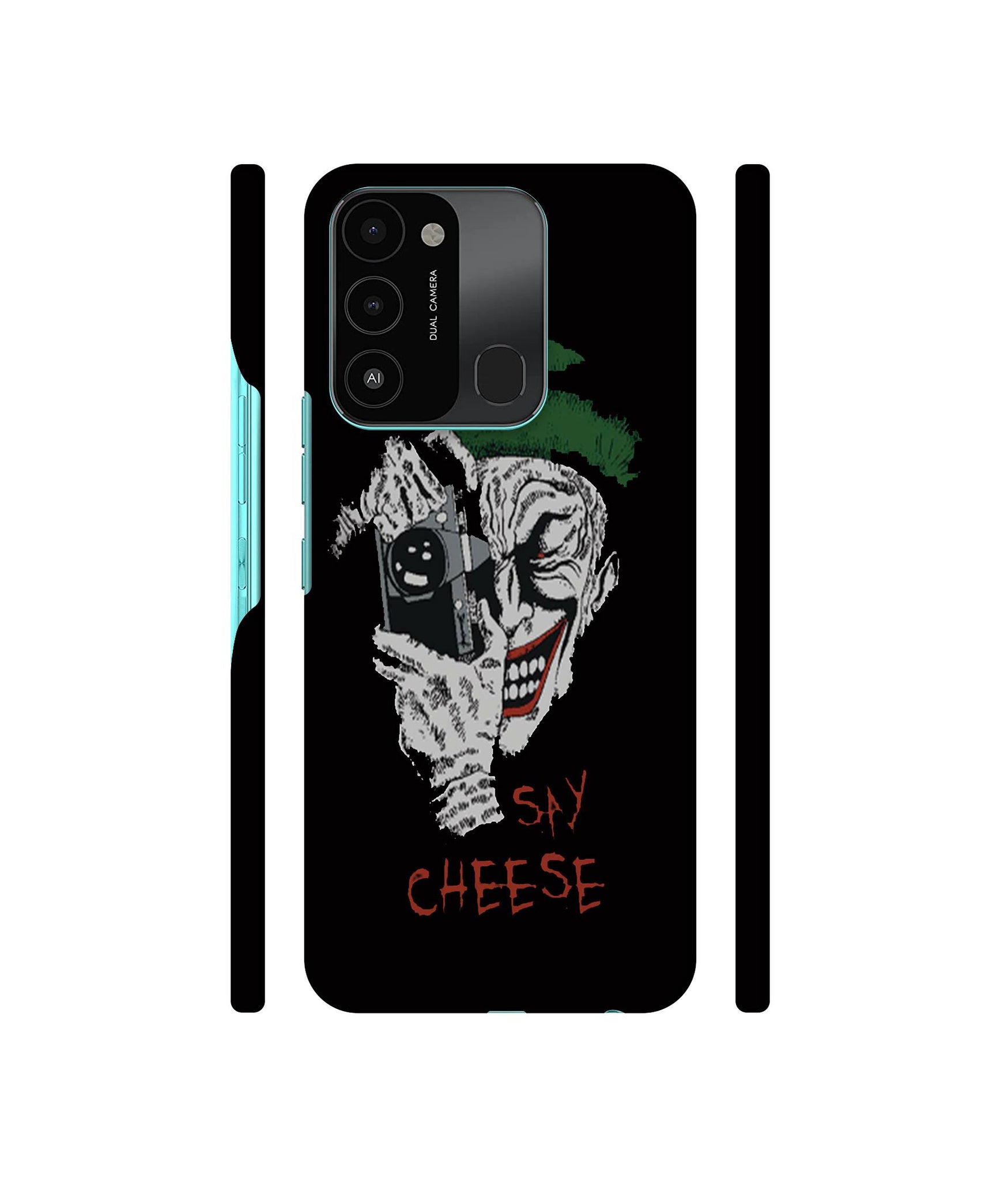 Joker Say Cheese Designer Hard Back Cover for Tecno Spark 8C