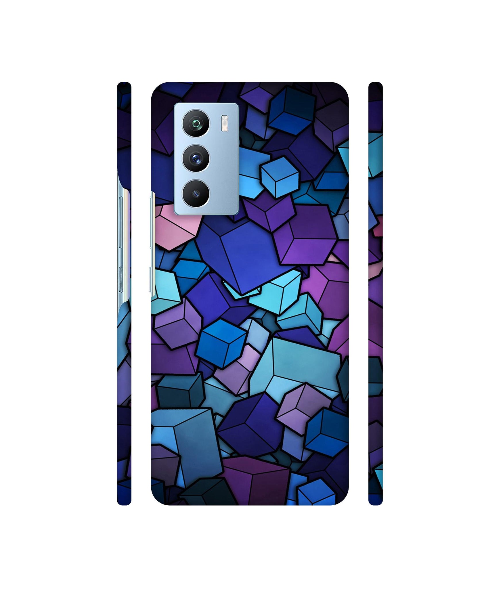Color Box Designer Hard Back Cover for Vivo iQOO 9 SE 5G