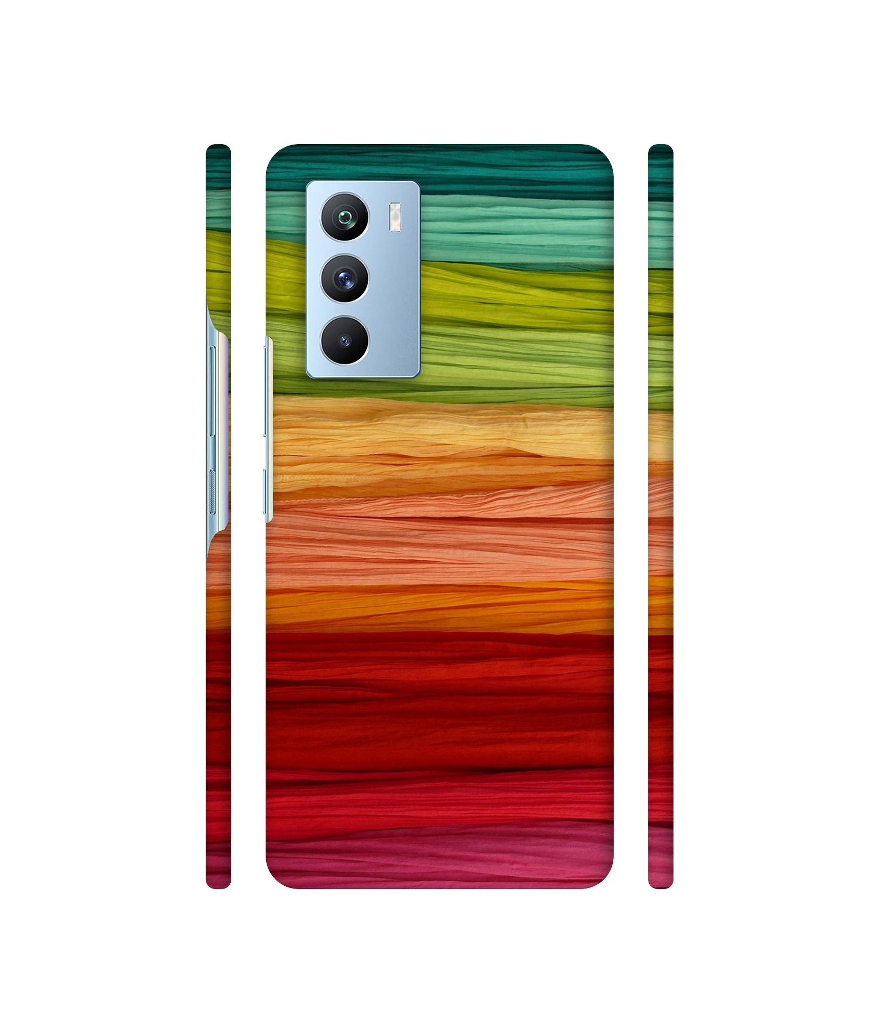 Colorful Thread Designer Hard Back Cover for Vivo iQOO 9 SE 5G