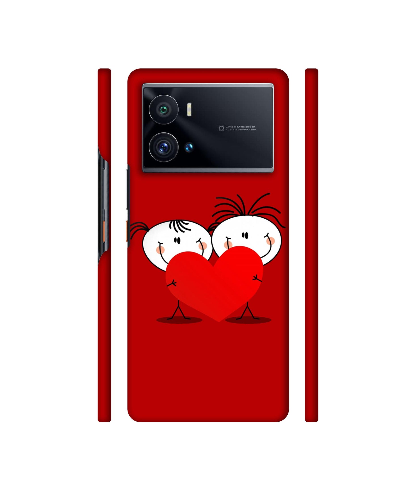 Valentines Day Designer Hard Back Cover for Vivo iQOO 9 Pro 5G