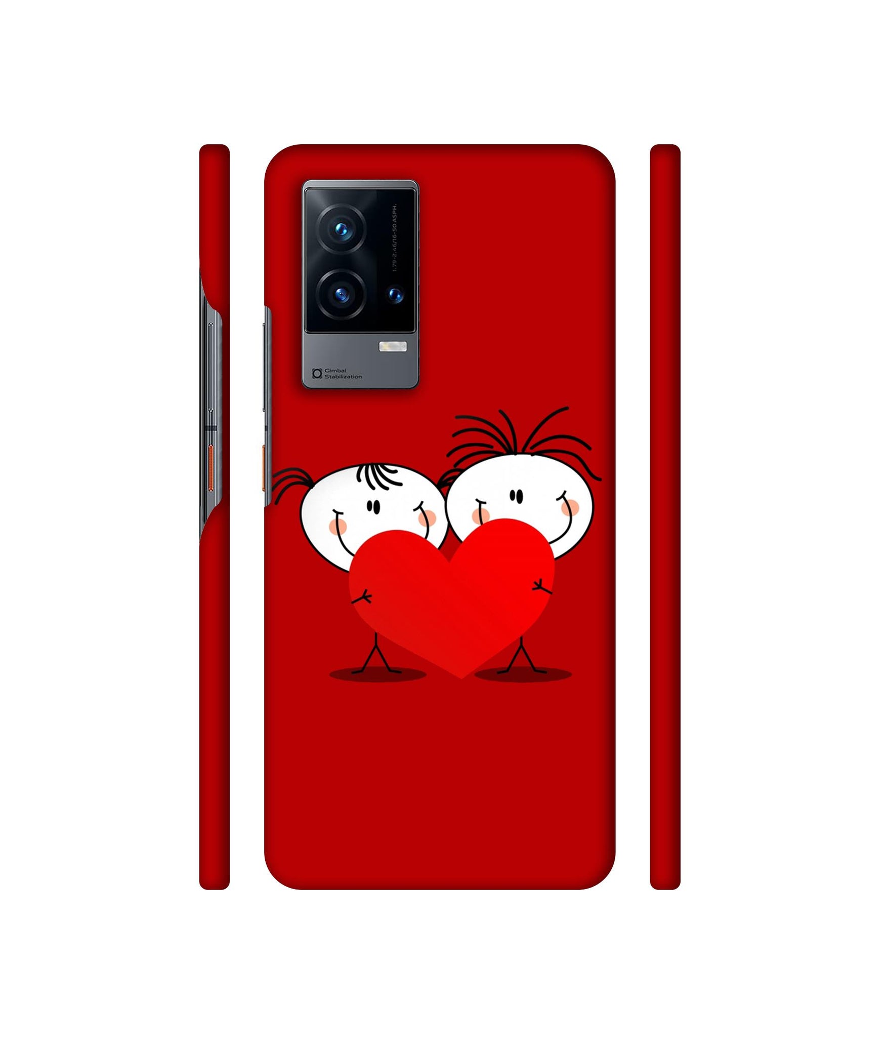 Valentines Day Designer Hard Back Cover for Vivo iQOO 9 5G