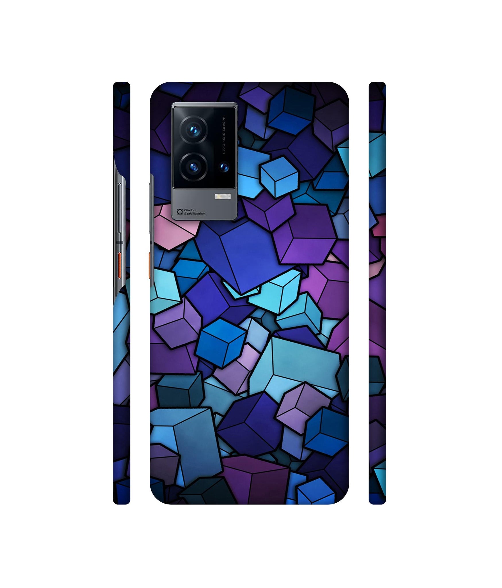 Color Box Designer Hard Back Cover for Vivo iQOO 9 5G