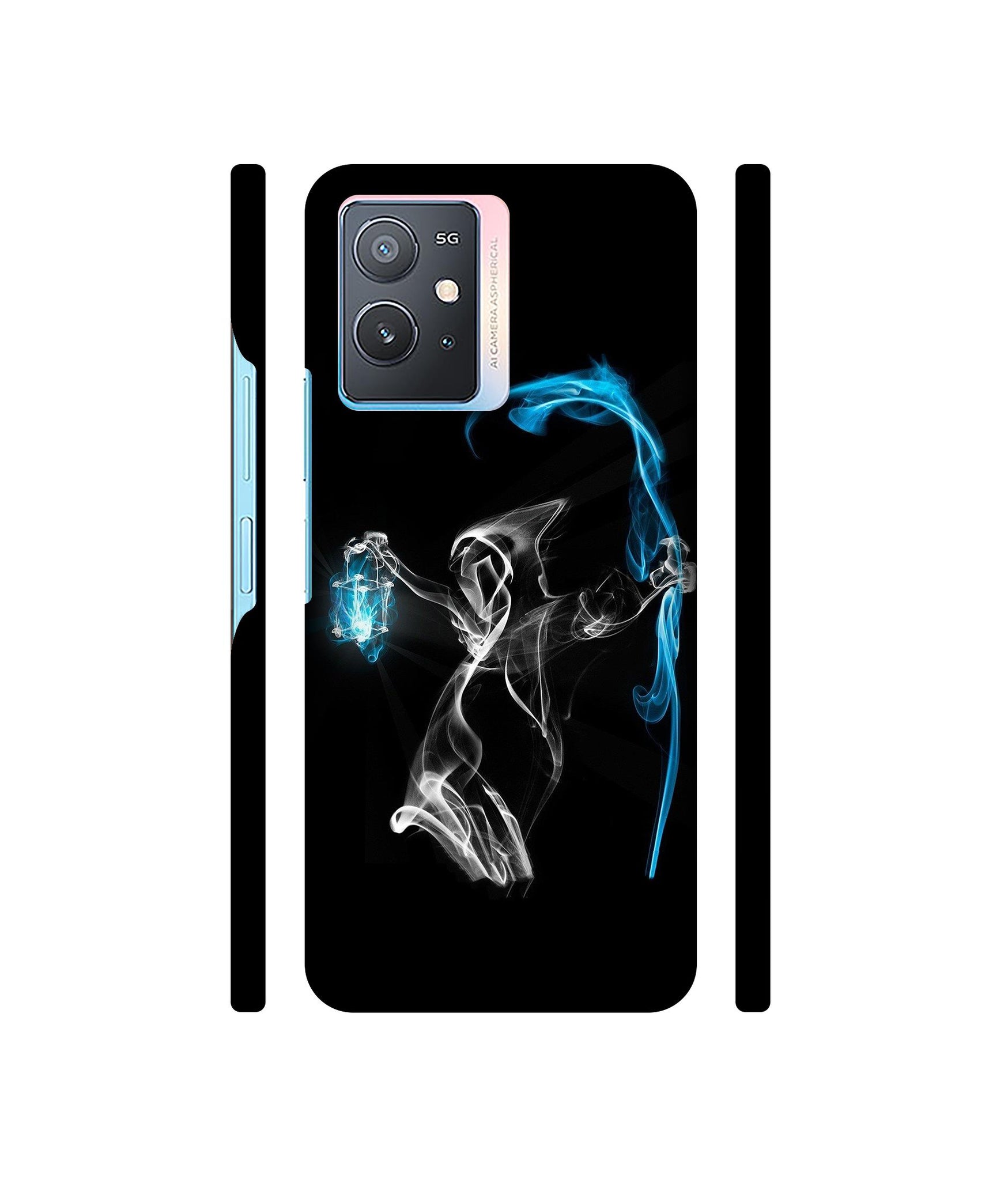 3D Skull Designer Hard Back Cover for Vivo iQOO Z6 5G