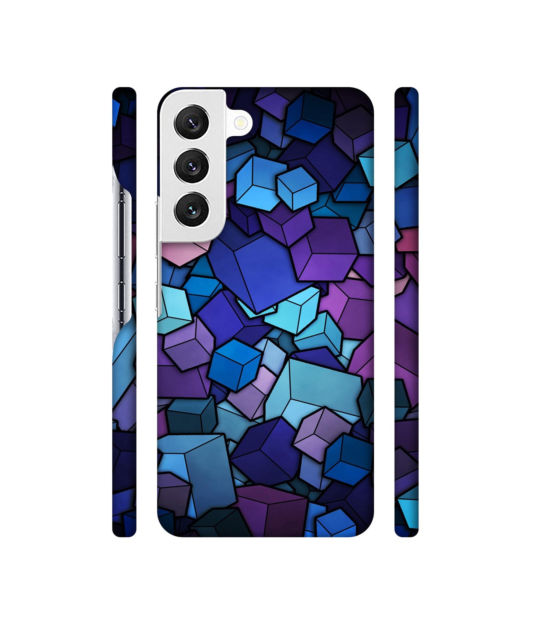 Color Box Designer Hard Back Cover for Samsung Galaxy S22 5G