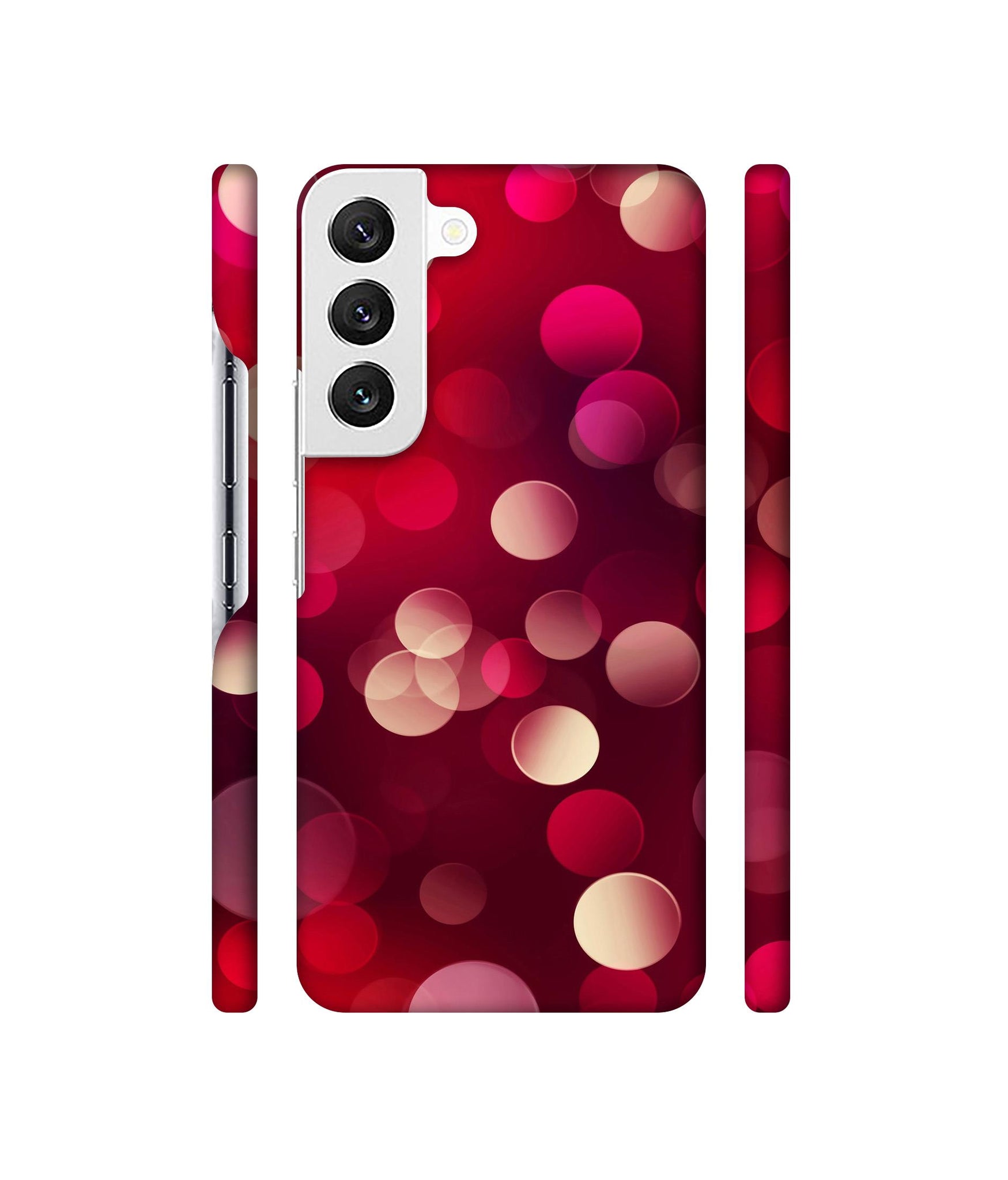 3D Circles Designer Hard Back Cover for Samsung Galaxy S22 5G