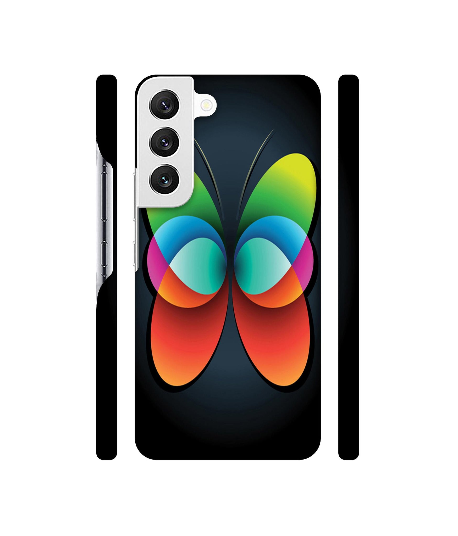 Colourfull Butterfly Designer Hard Back Cover for Samsung Galaxy S22 5G