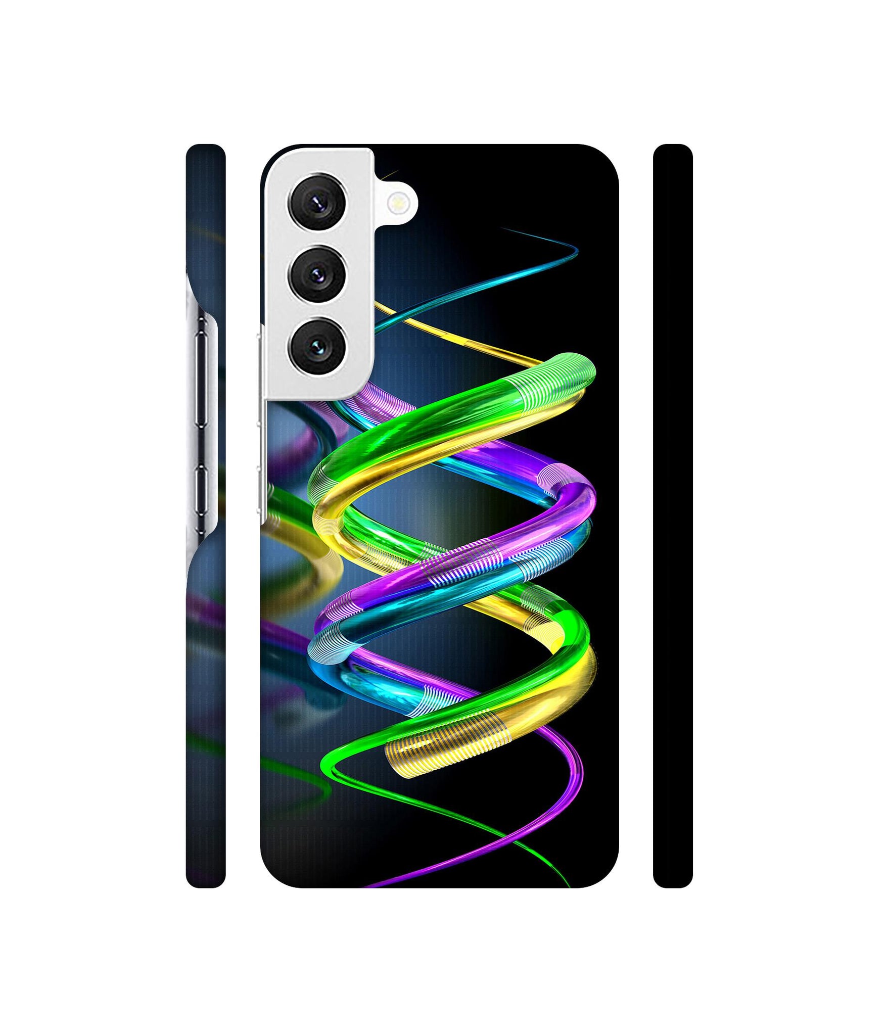 3D Spiral Designer Hard Back Cover for Samsung Galaxy S22 5G