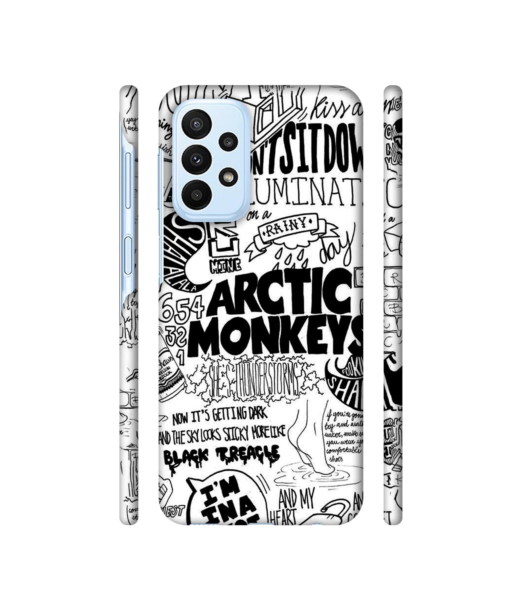 Arctic Monkeys Pattern Designer Hard Back Cover for Samsung Galaxy A23 4G