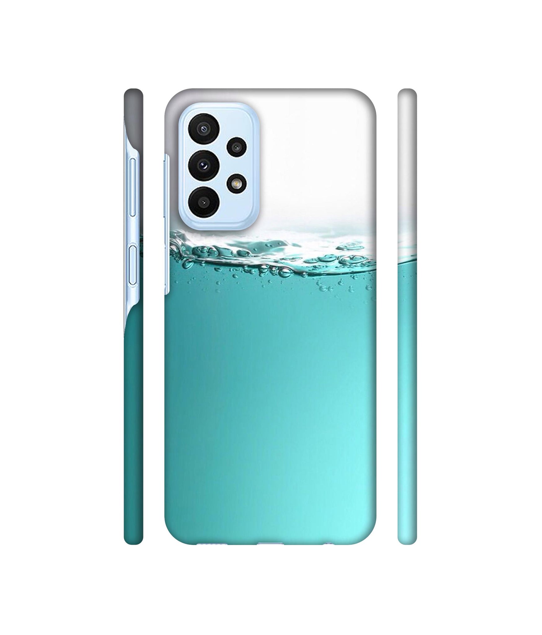 Half Fill Designer Hard Back Cover for Samsung Galaxy A23 4G