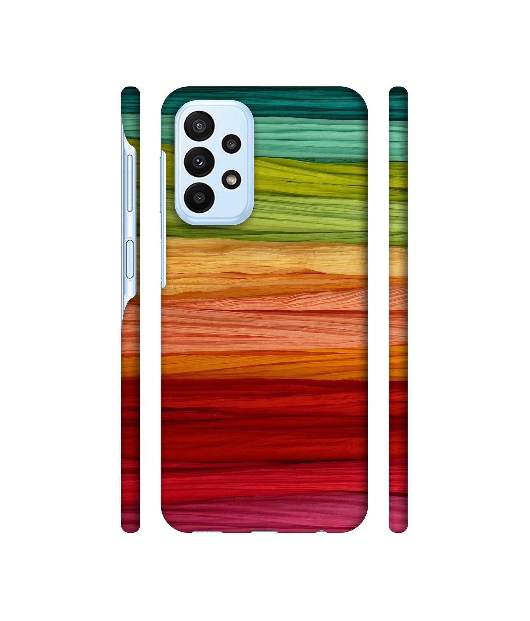 Colorful Thread Designer Hard Back Cover for Samsung Galaxy A23 4G