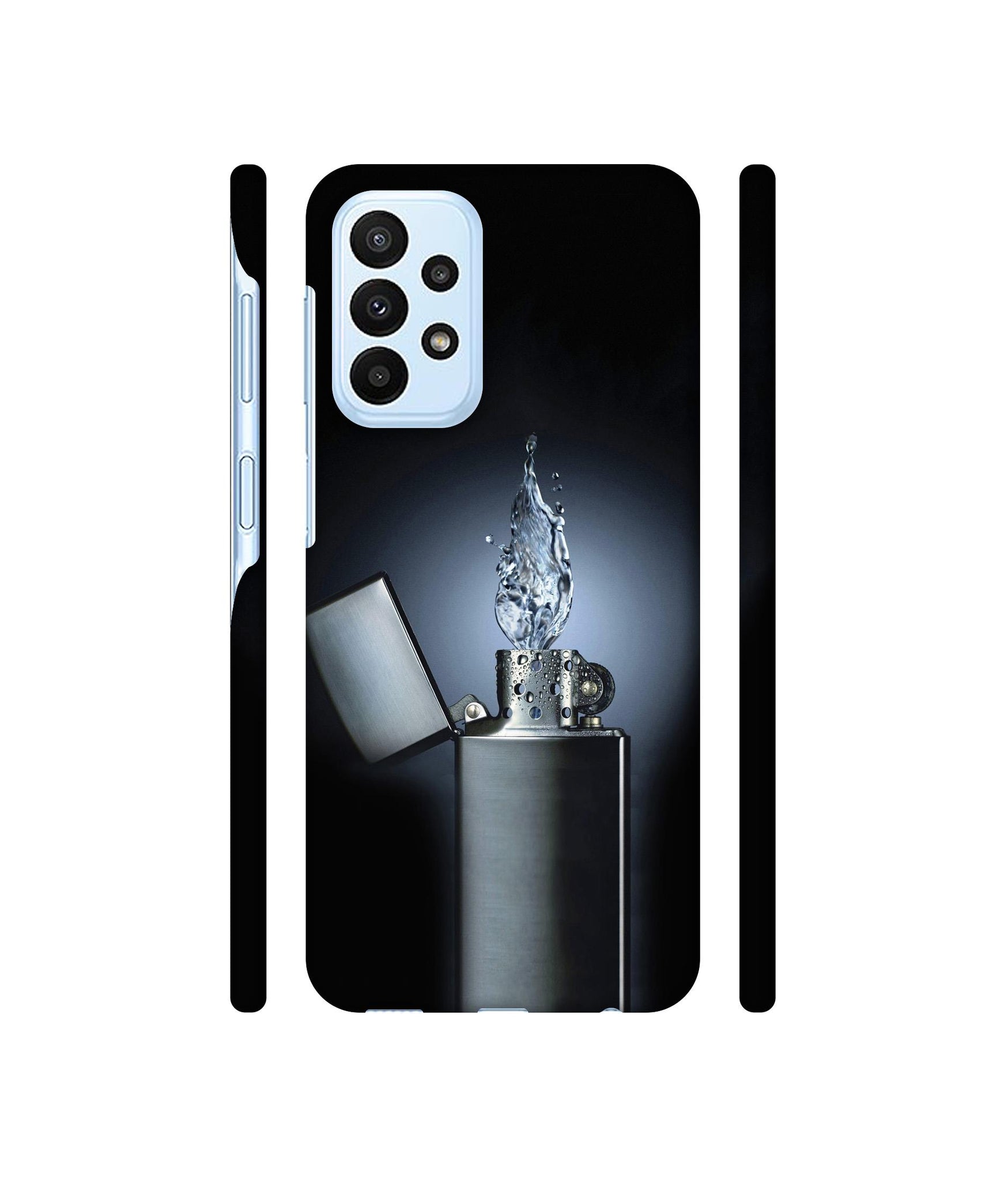 Water Lighter Designer Hard Back Cover for Samsung Galaxy A23 4G