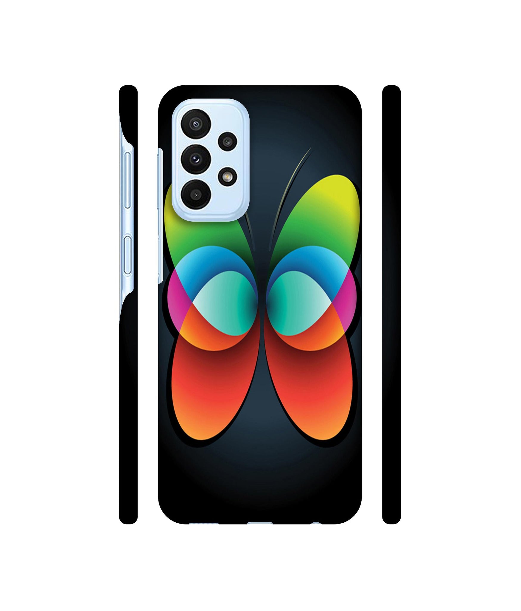 Colourfull Butterfly Designer Hard Back Cover for Samsung Galaxy A23 4G