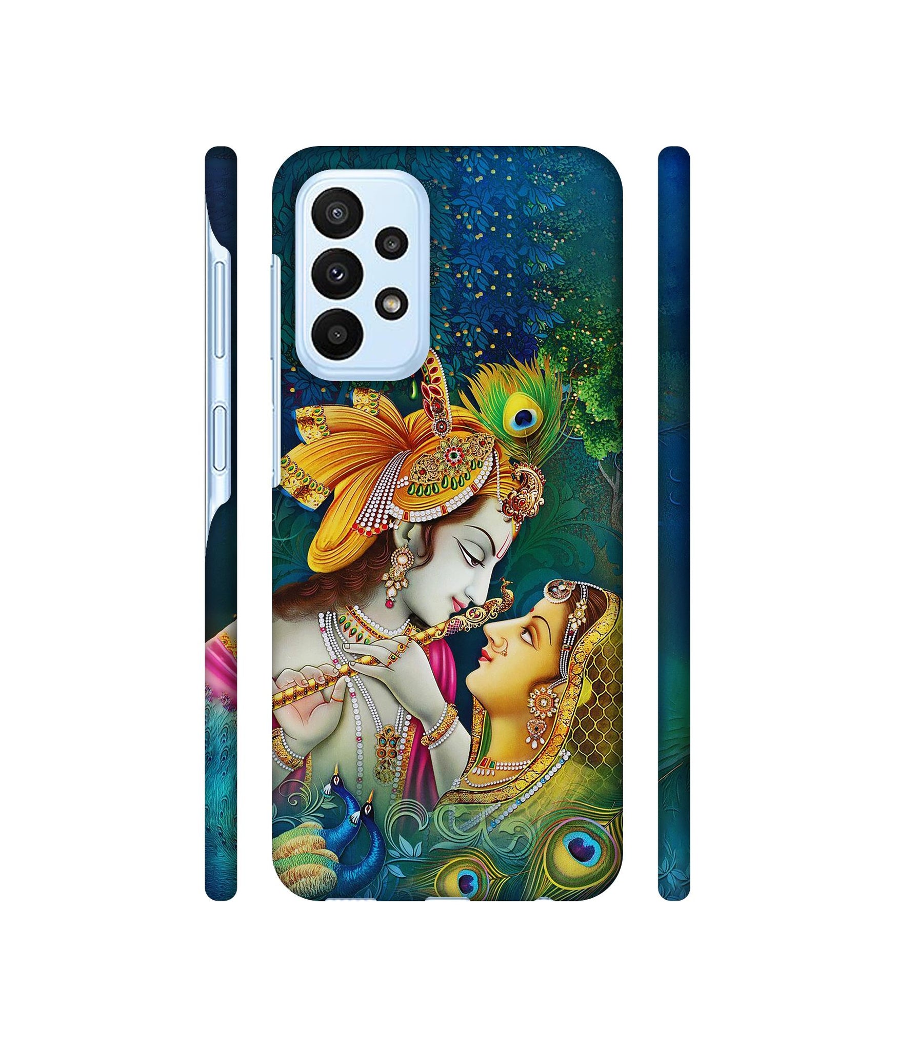 Radha Kishan Love Designer Hard Back Cover for Samsung Galaxy A23 4G