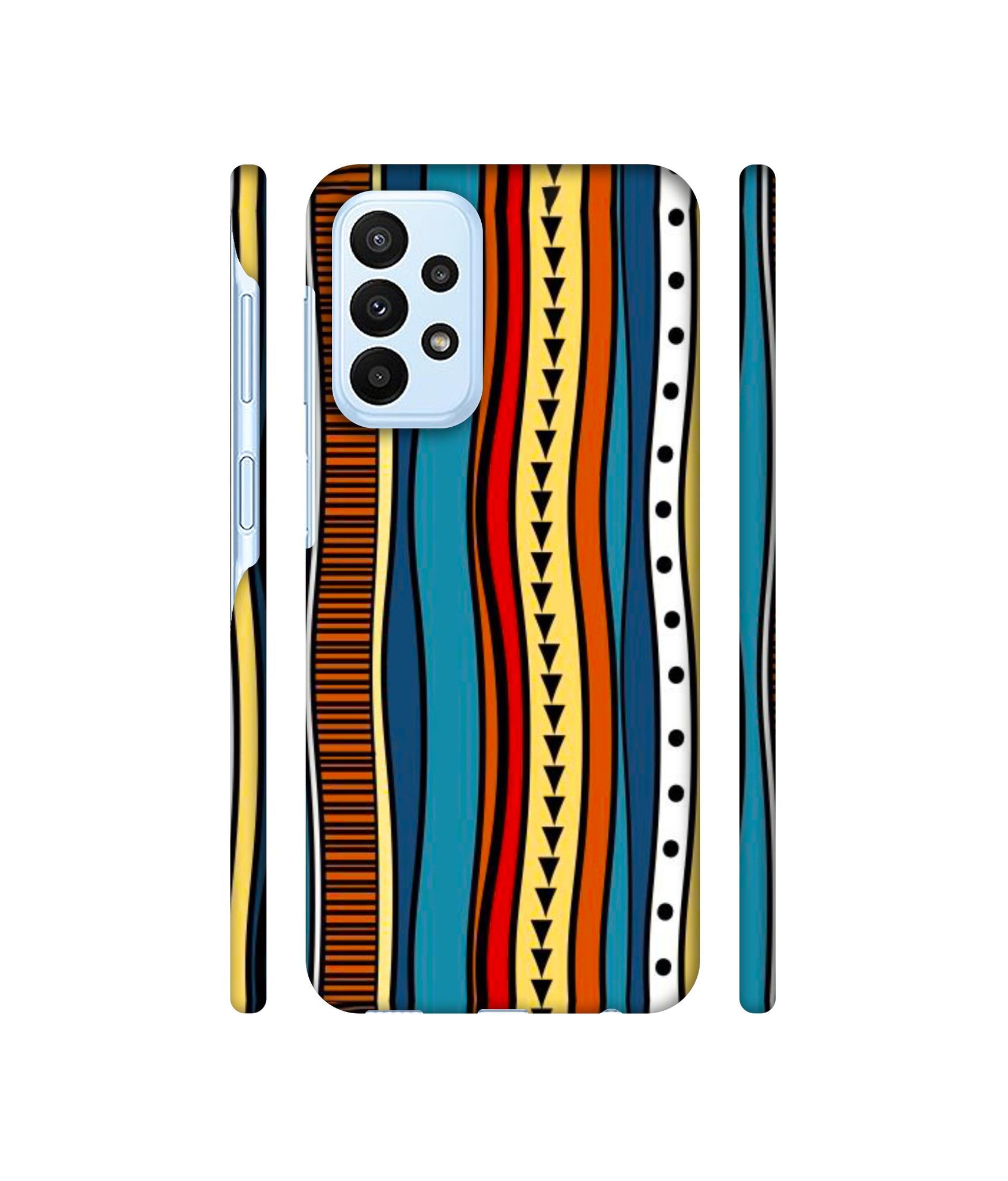 Rangoli Folk Art Designer Hard Back Cover for Samsung Galaxy A23 4G