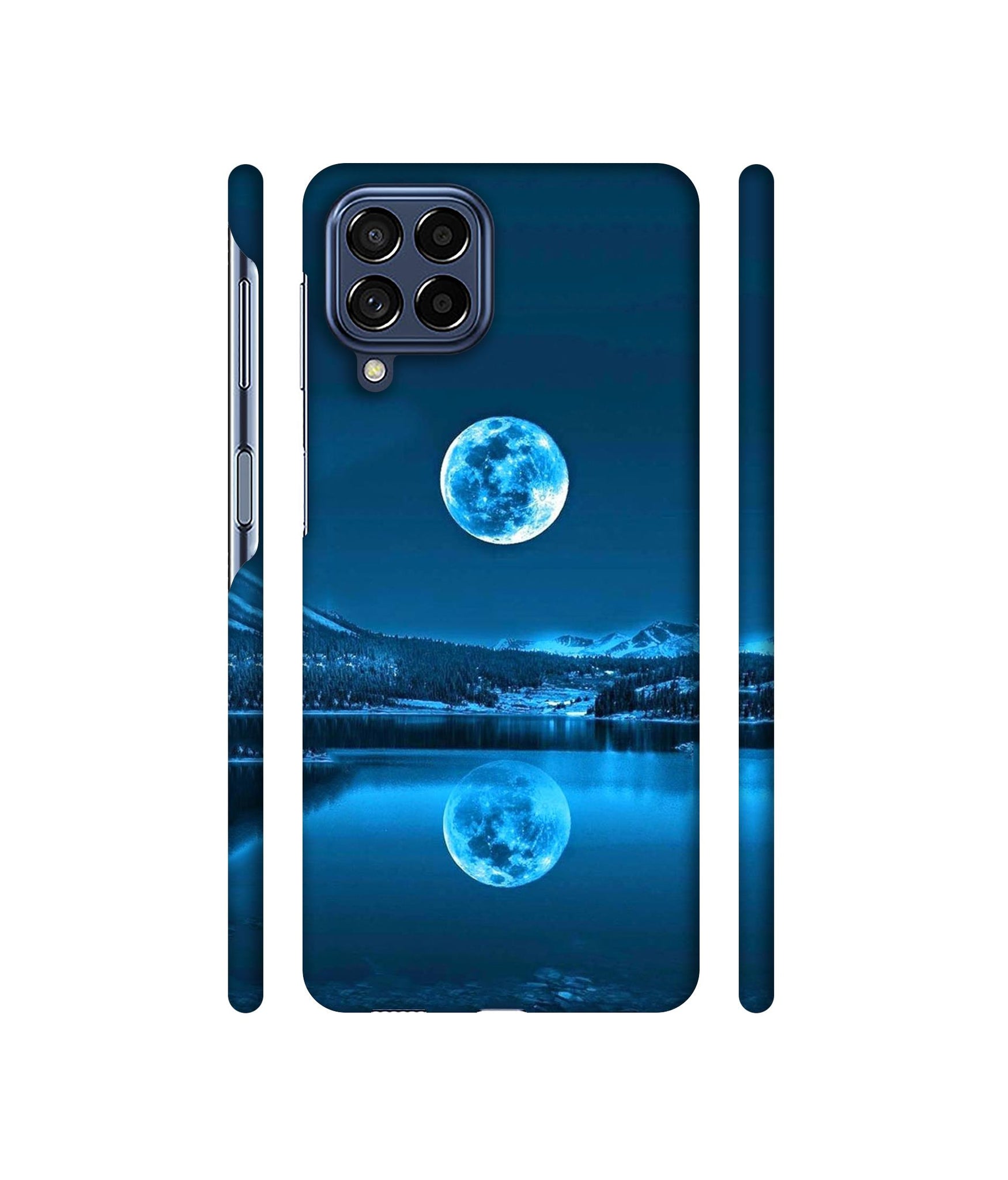 Awesome Moon Designer Hard Back Cover for Samsung Galaxy M53 5G