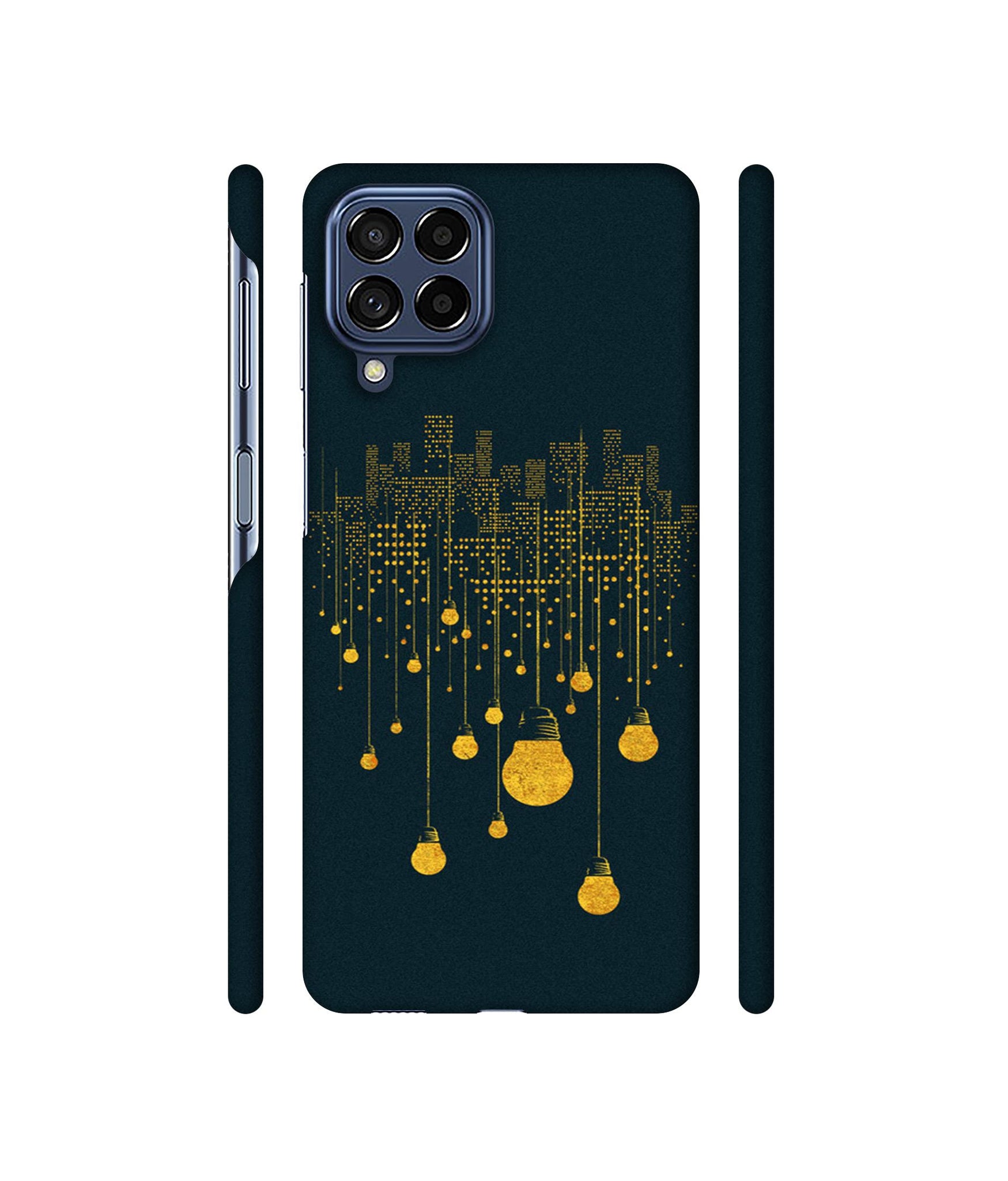 City Light Pattern Designer Hard Back Cover for Samsung Galaxy M53 5G