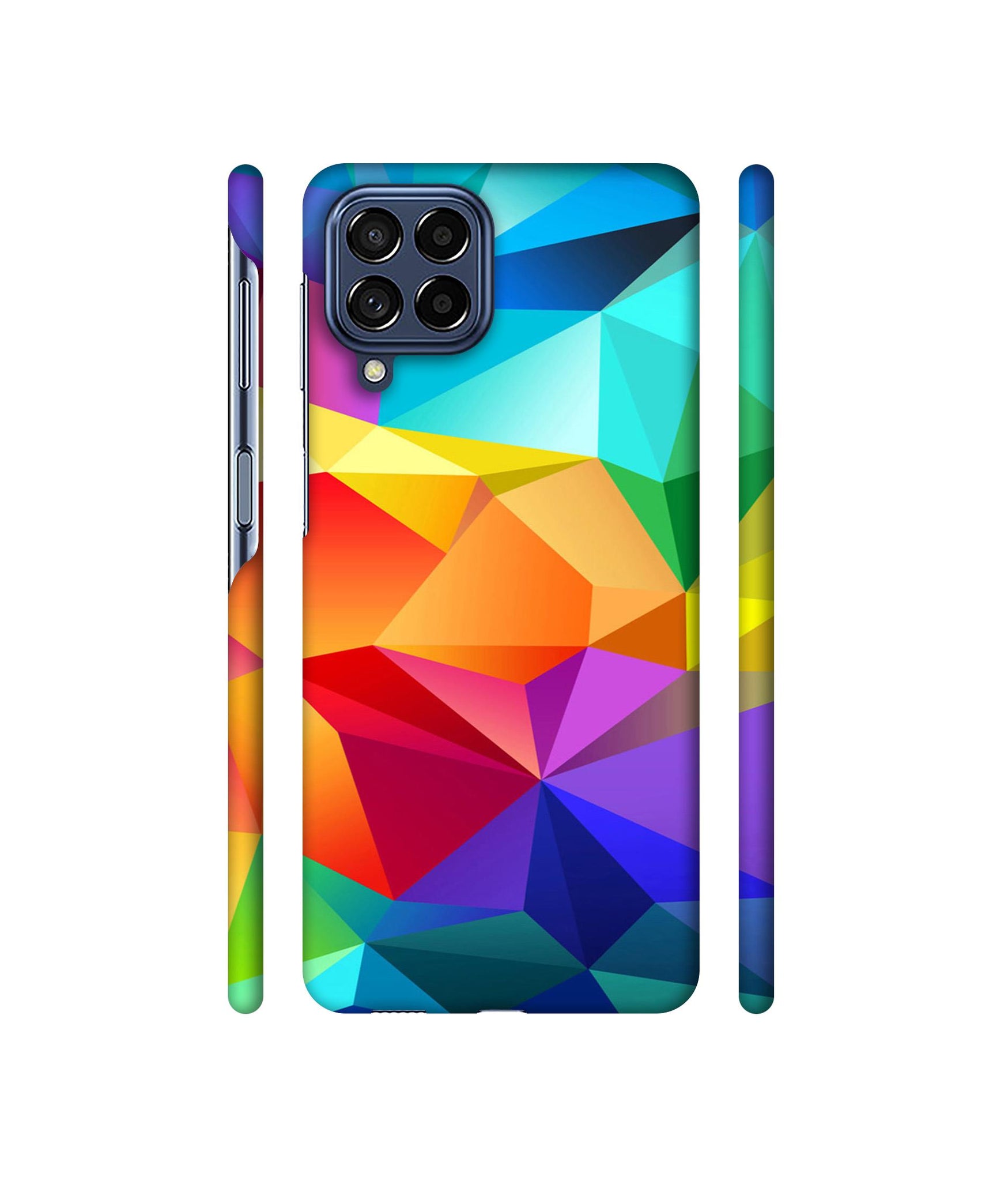 Colorful Pattern Designer Hard Back Cover for Samsung Galaxy M53 5G