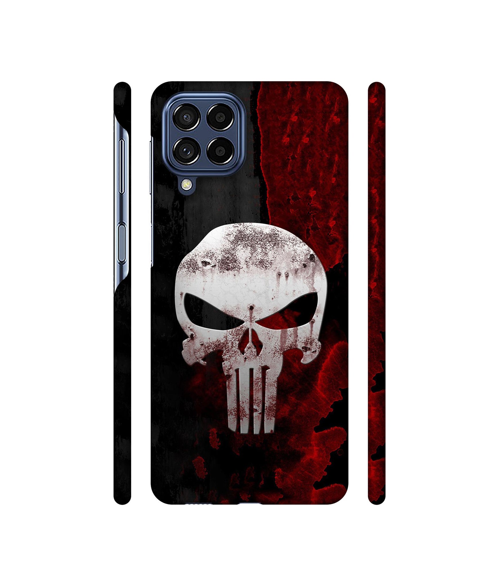 Punisher Skull Designer Hard Back Cover for Samsung Galaxy M53 5G