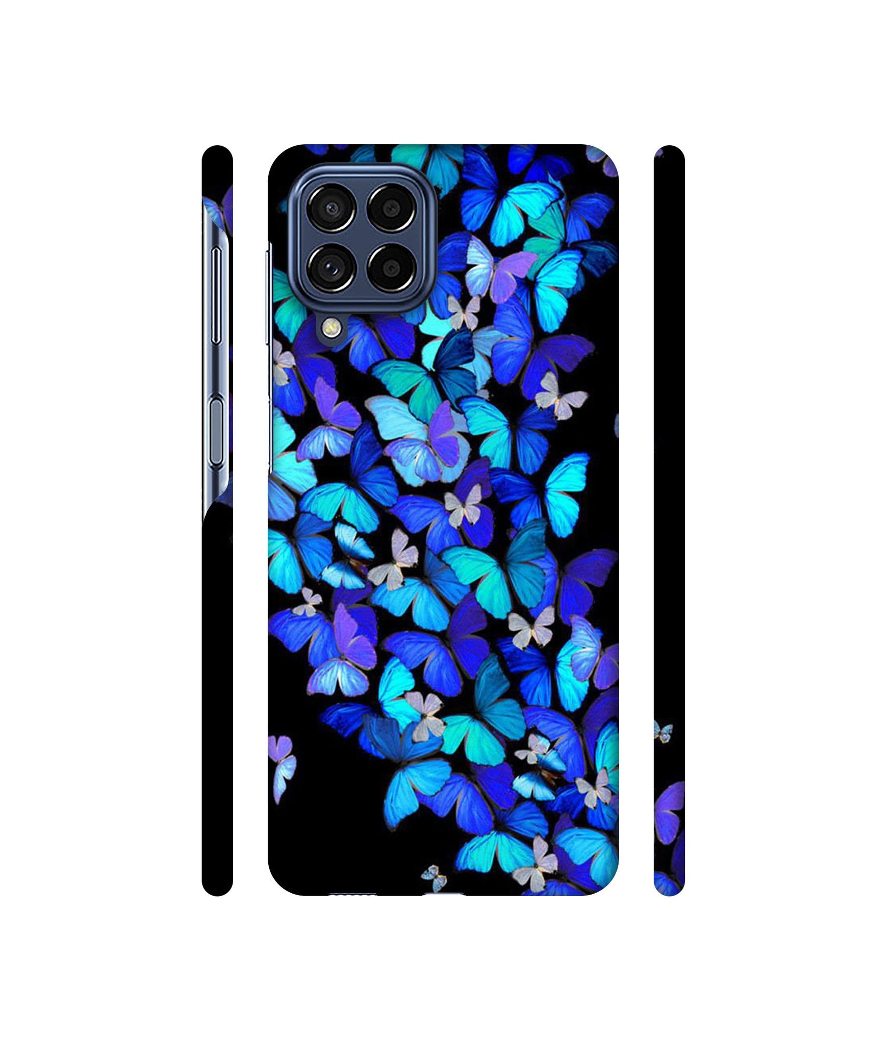 Butterfly Pattern Designer Hard Back Cover for Samsung Galaxy M53 5G