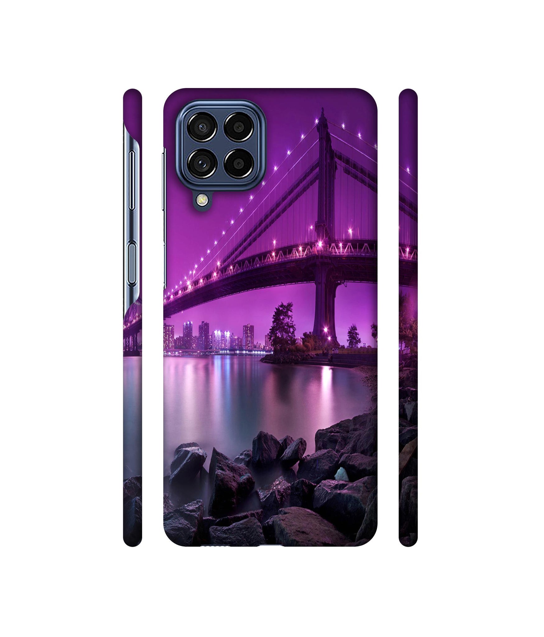 Manhattan Bridge Designer Hard Back Cover for Samsung Galaxy M53 5G