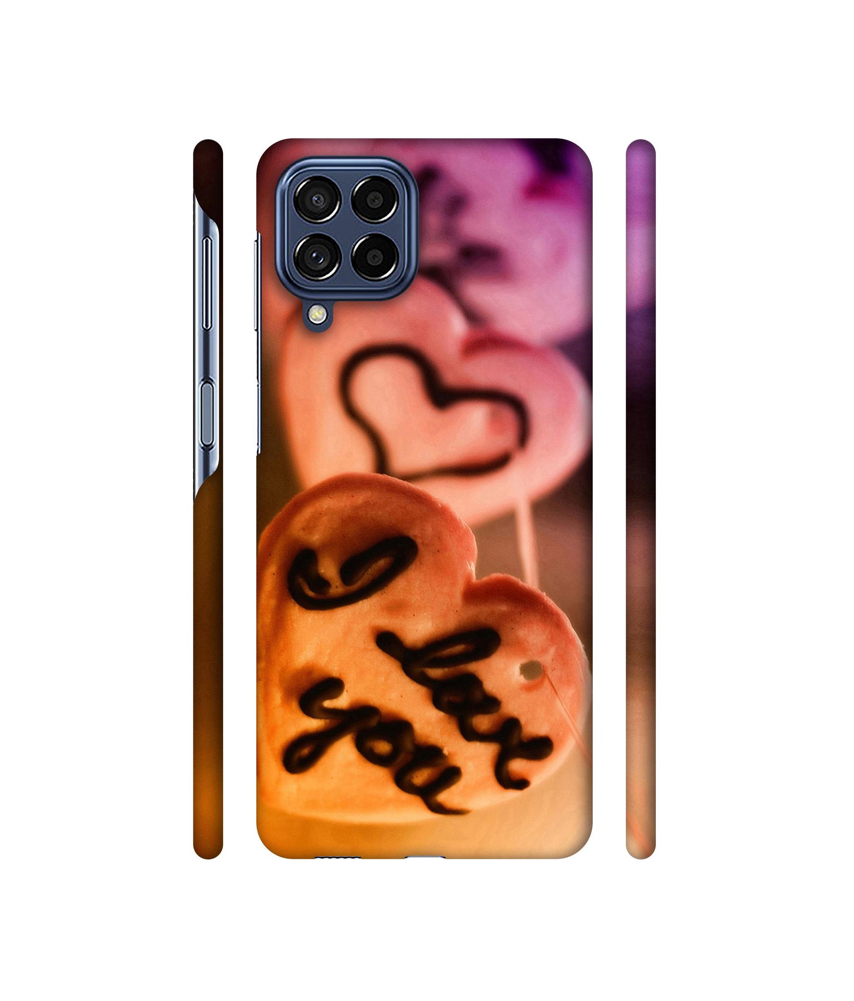 I Love you Designer Hard Back Cover for Samsung Galaxy M53 5G