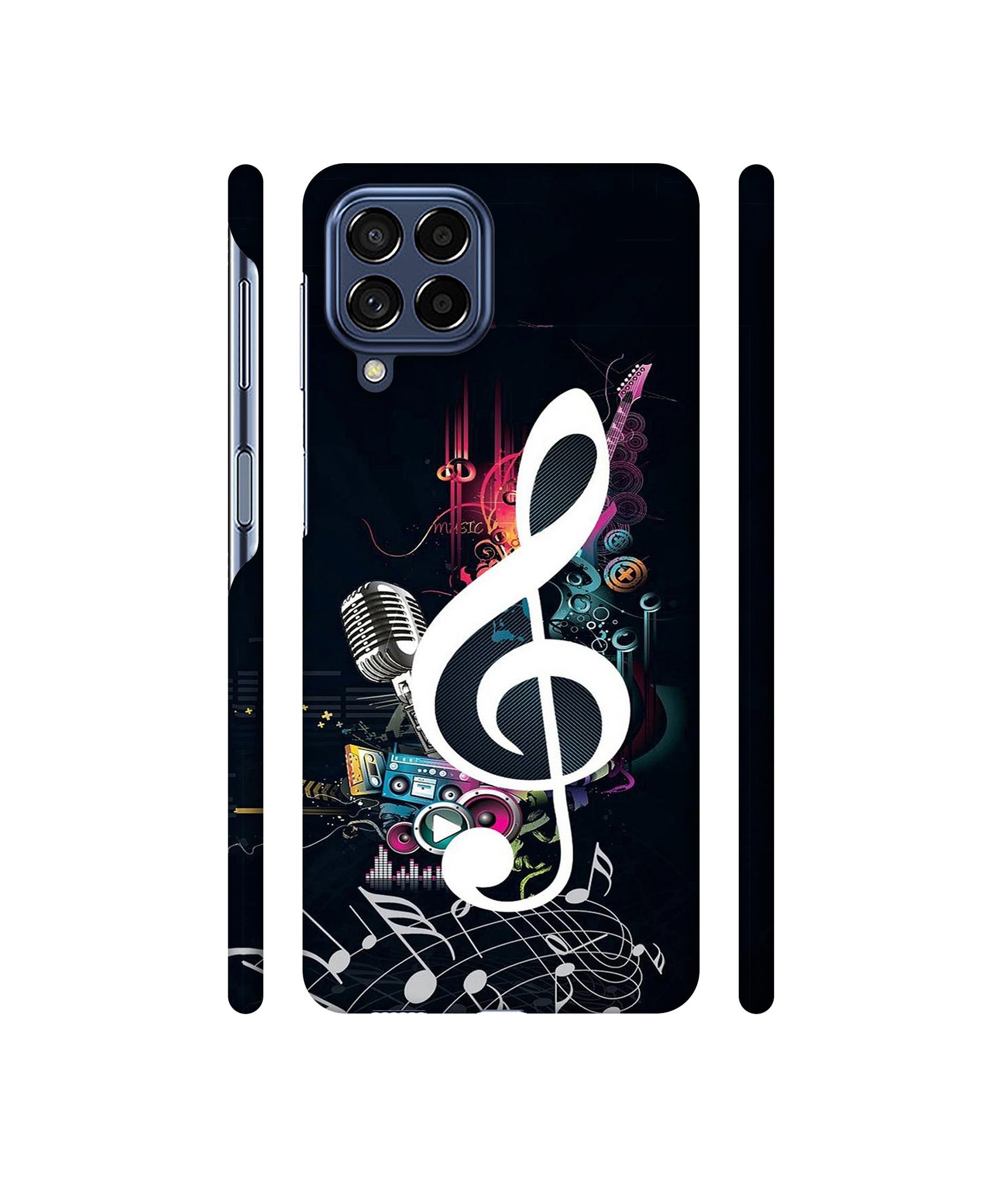 Mike and Music Designer Hard Back Cover for Samsung Galaxy M53 5G