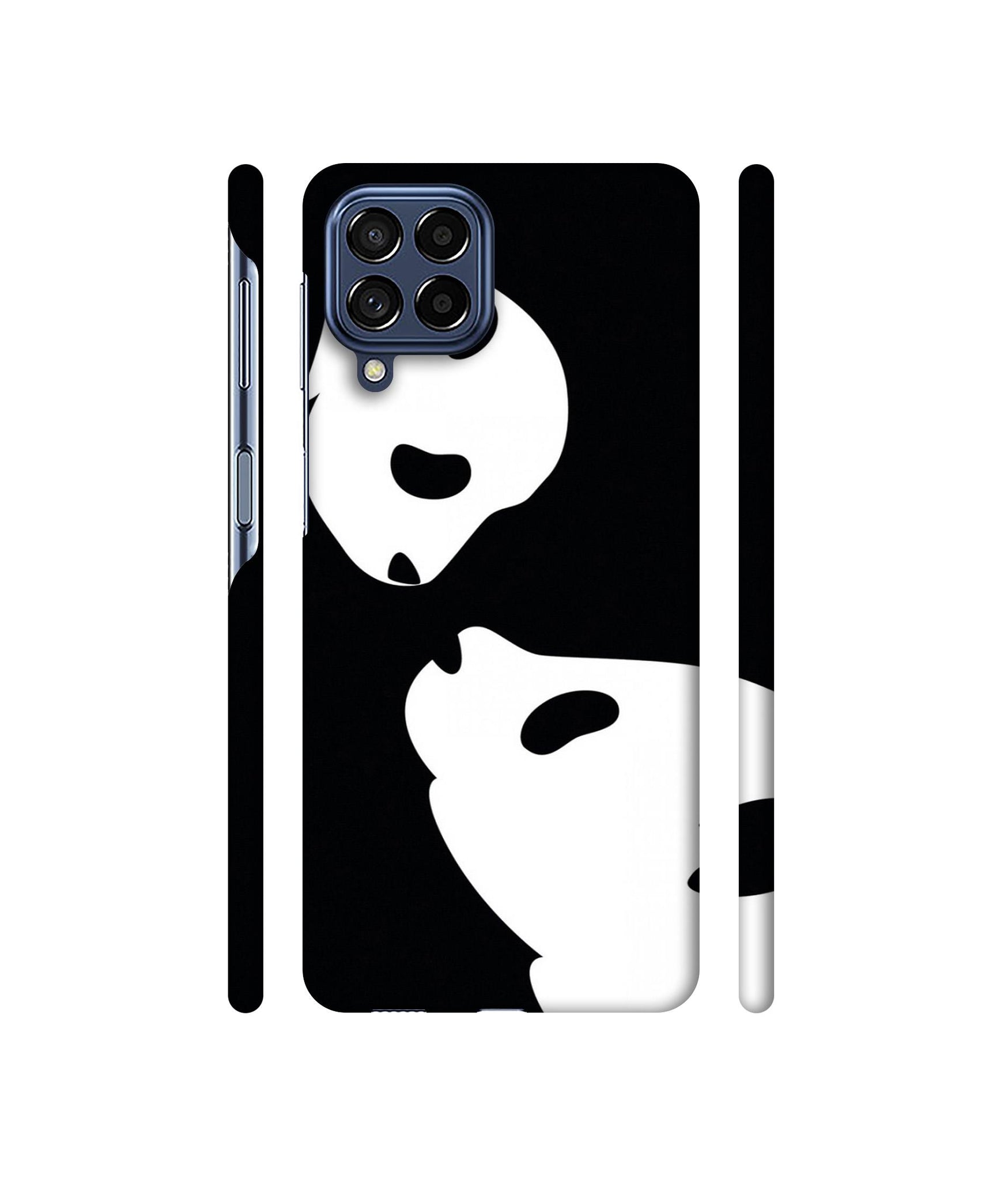 Panda Drawing Designer Hard Back Cover for Samsung Galaxy M53 5G