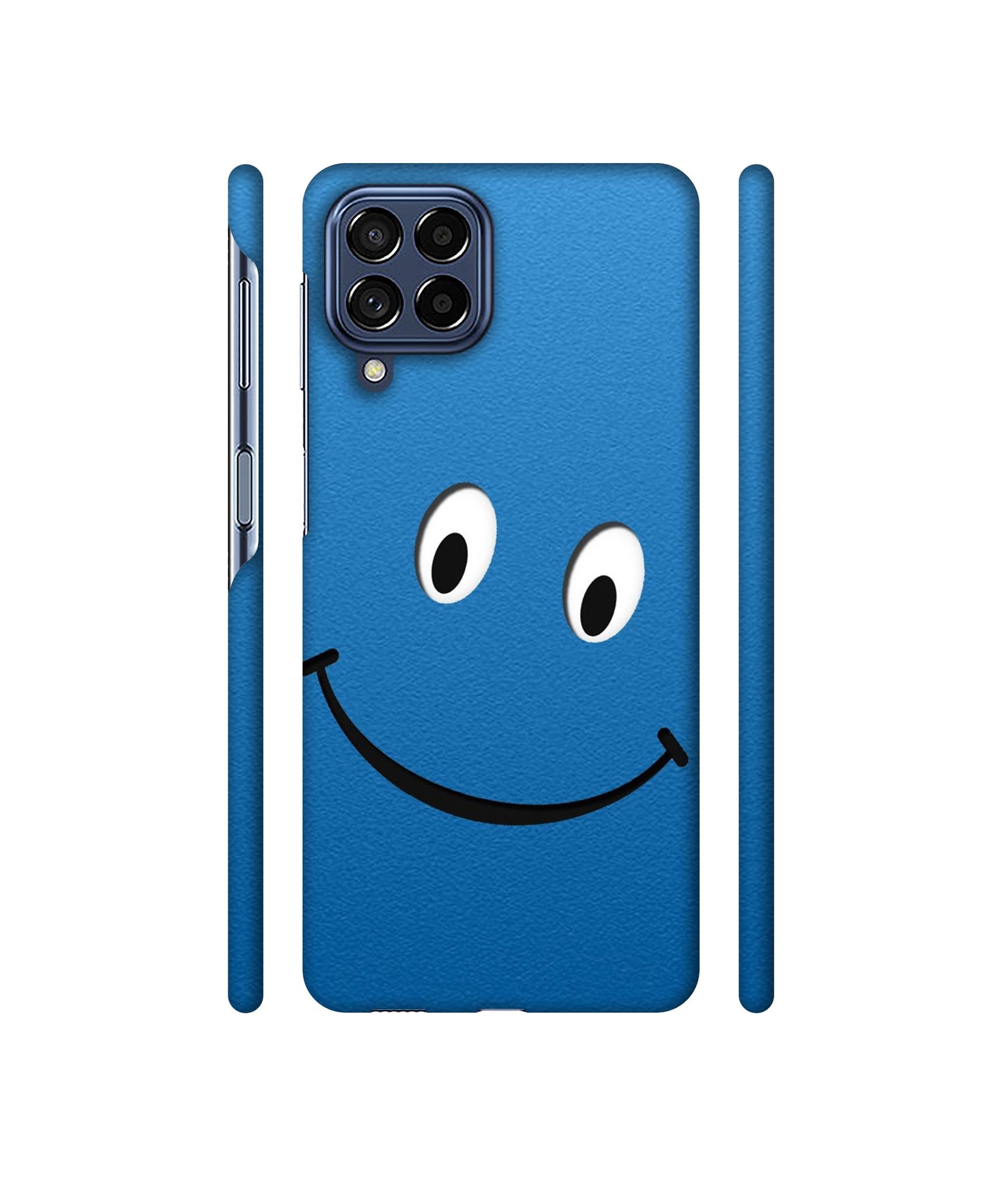 Smile Face Designer Hard Back Cover for Samsung Galaxy M53 5G