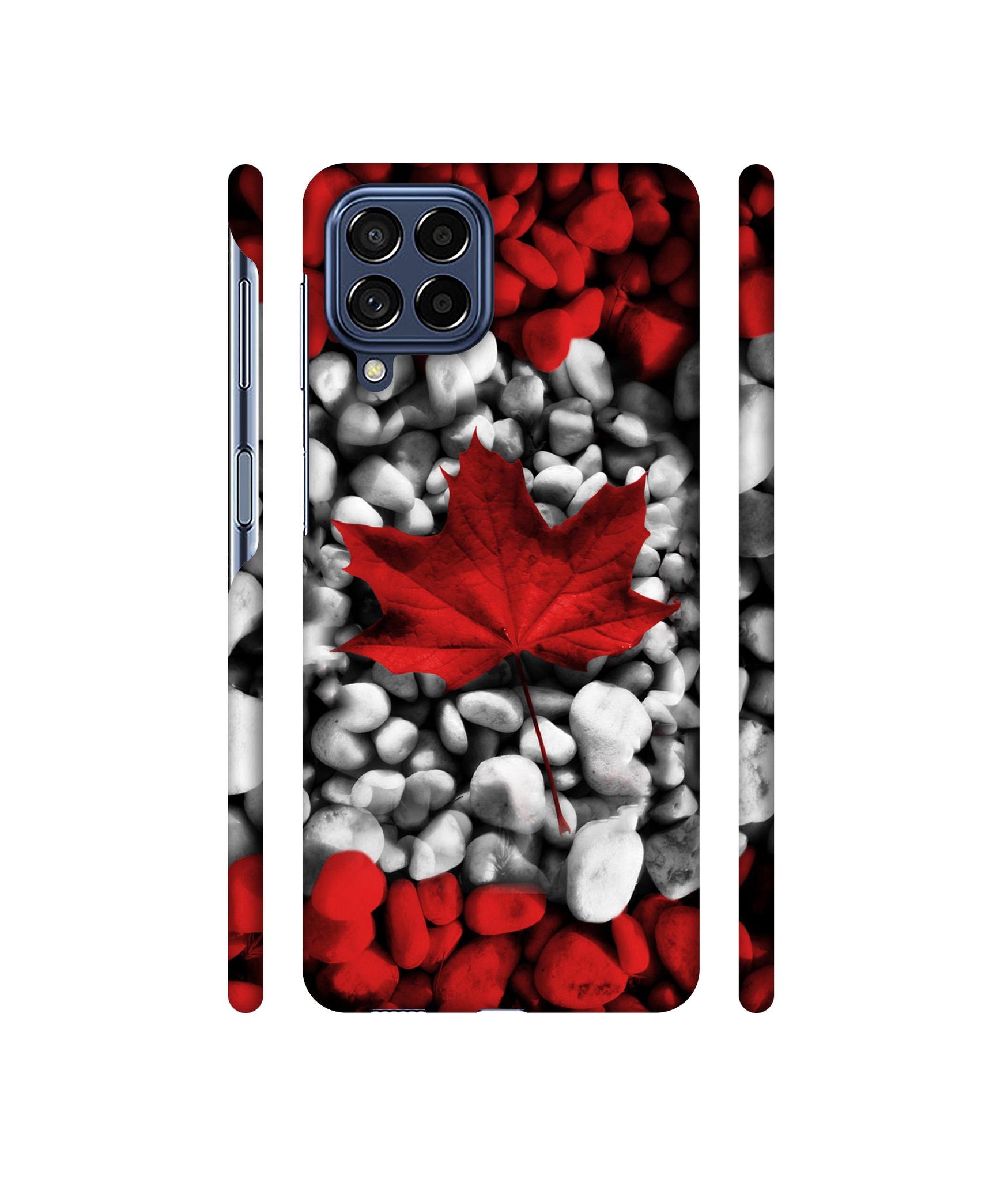 Canada Leaves Flag Designer Hard Back Cover for Samsung Galaxy M53 5G