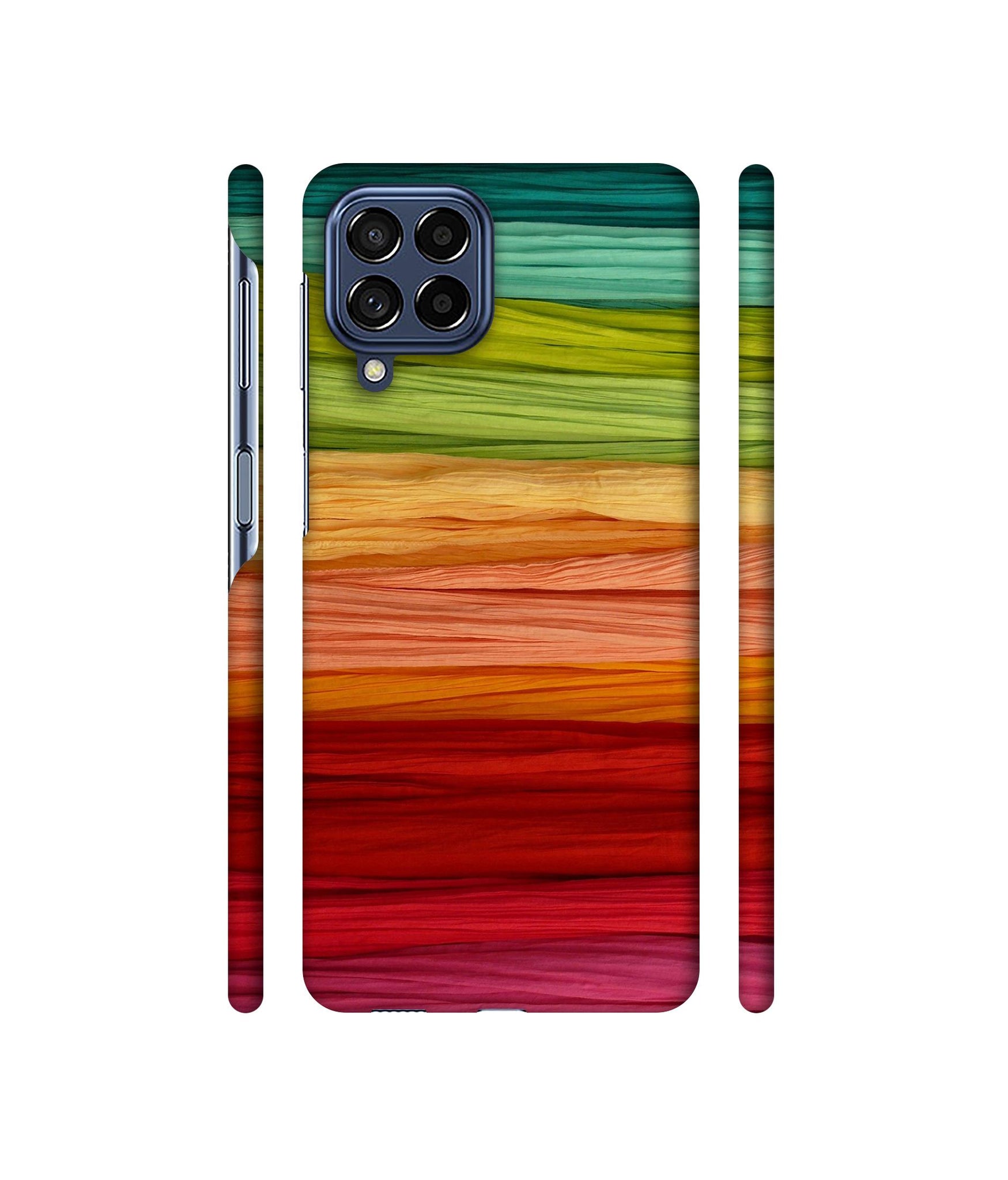 Colorful Thread Designer Hard Back Cover for Samsung Galaxy M53 5G